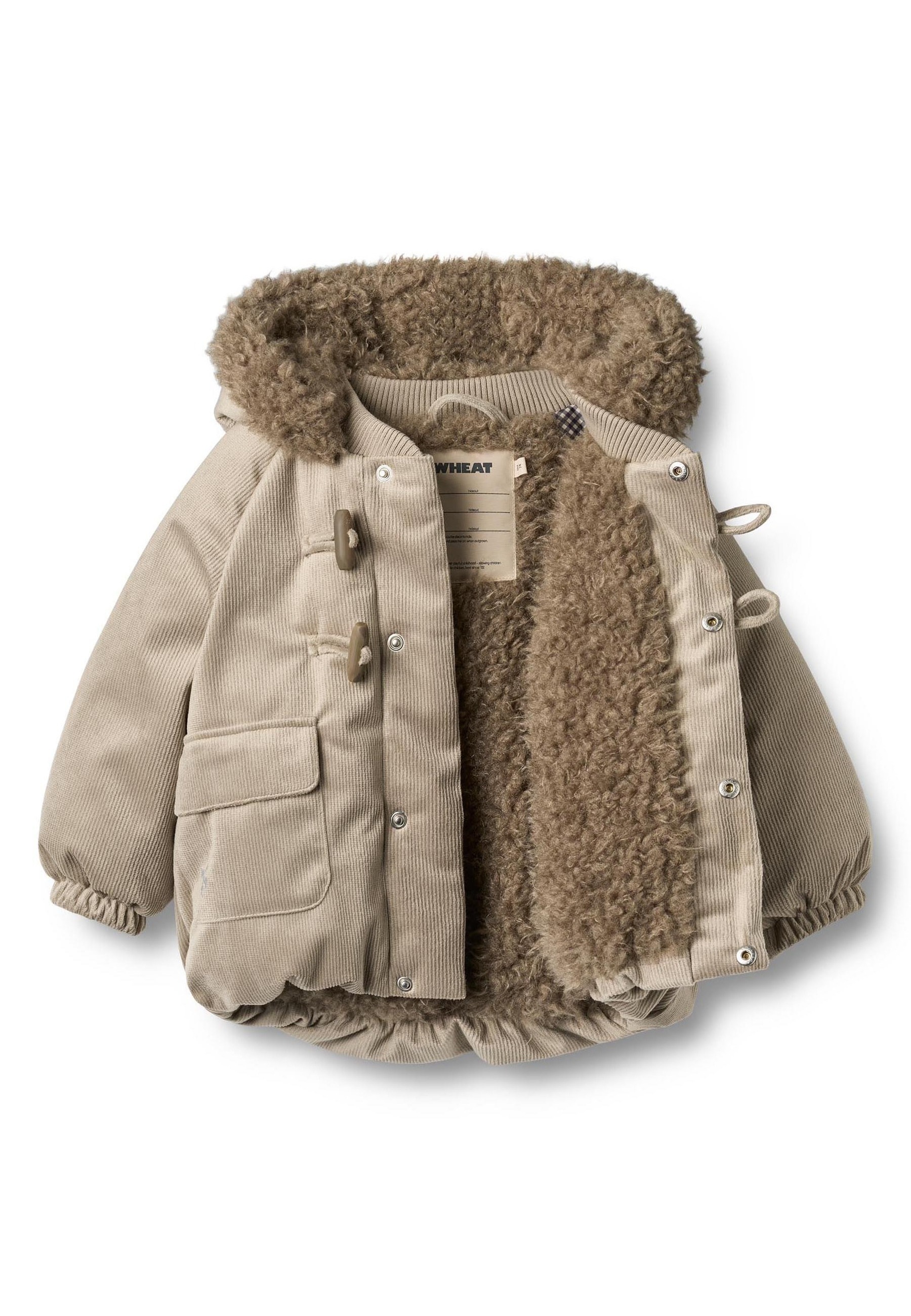 WHEAT Cordjacke »WHEAT Puffer Jacket Billo« 1 Stk. tlg. mit Kapuze atmungsaktiv