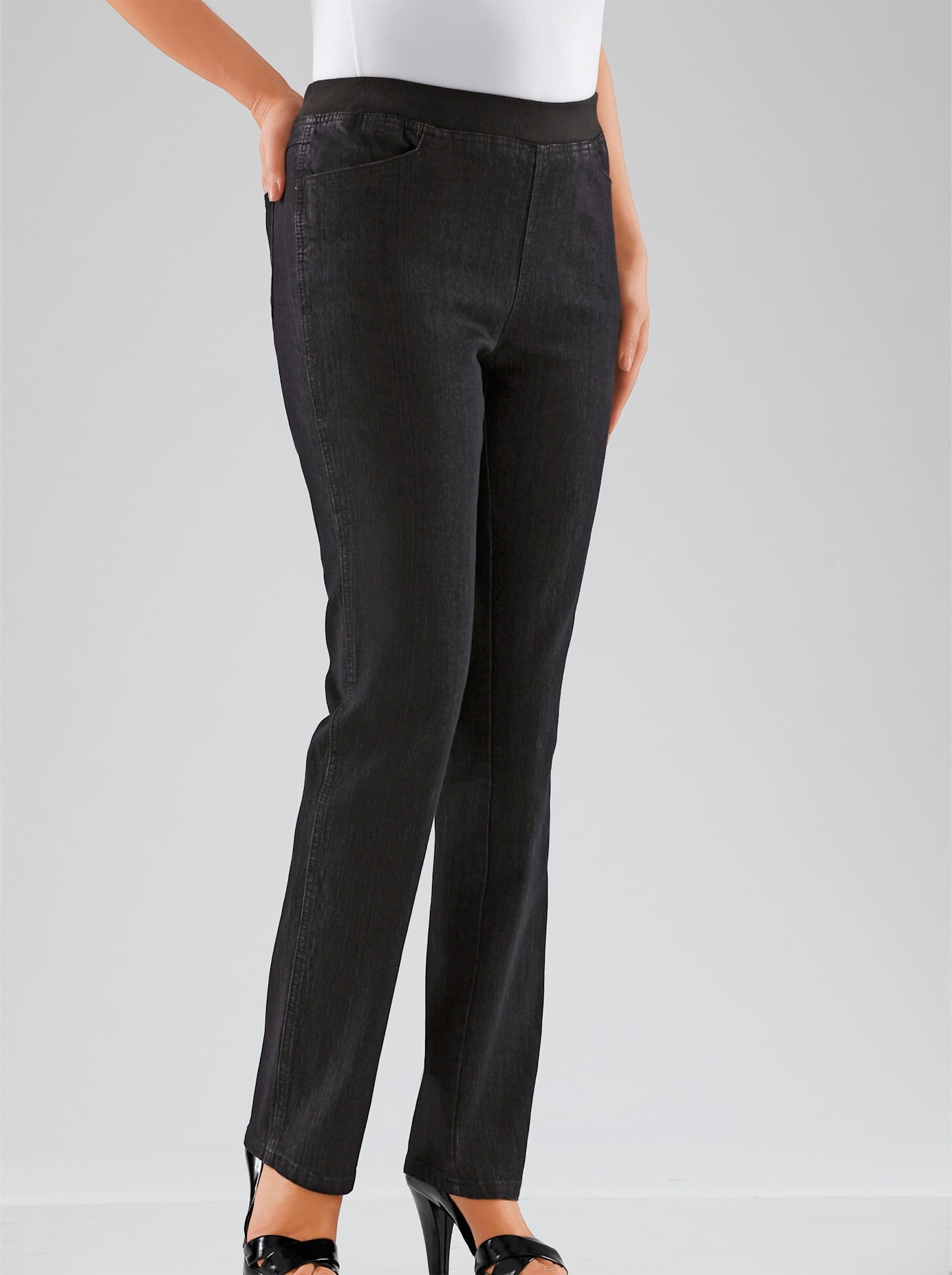 Classic Basics Stretch-Jeans 1 Stk. tlg. günstig online kaufen