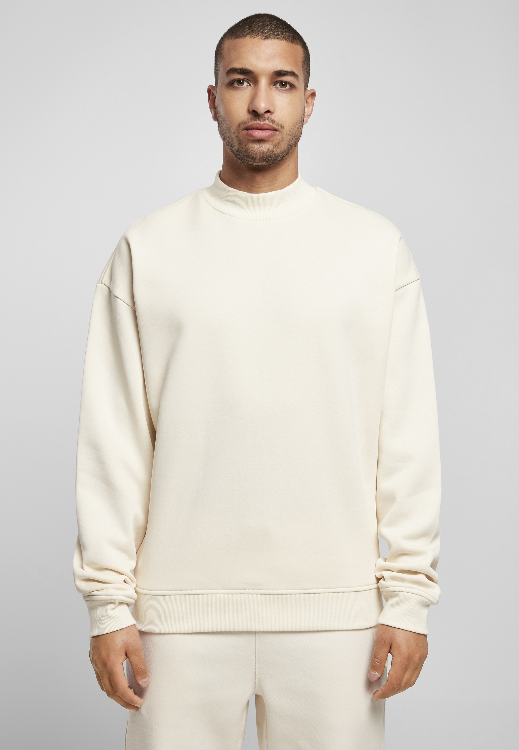 URBAN CLASSICS Sweatshirt »Urban Classics Herren Mock Neck Crew«, 1 Stk.
