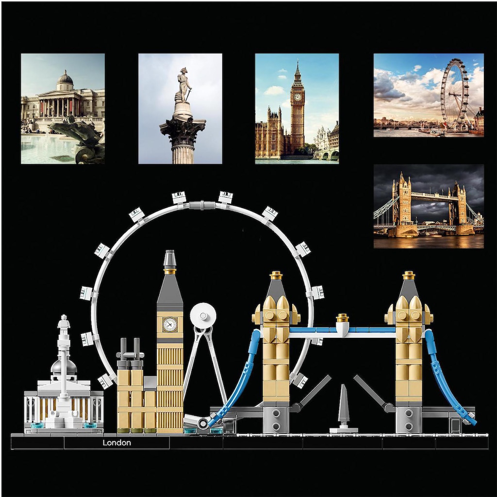 LEGO® Konstruktionsspielsteine »London (21034), LEGO® Architecture«, (468 St.), Made in Europe