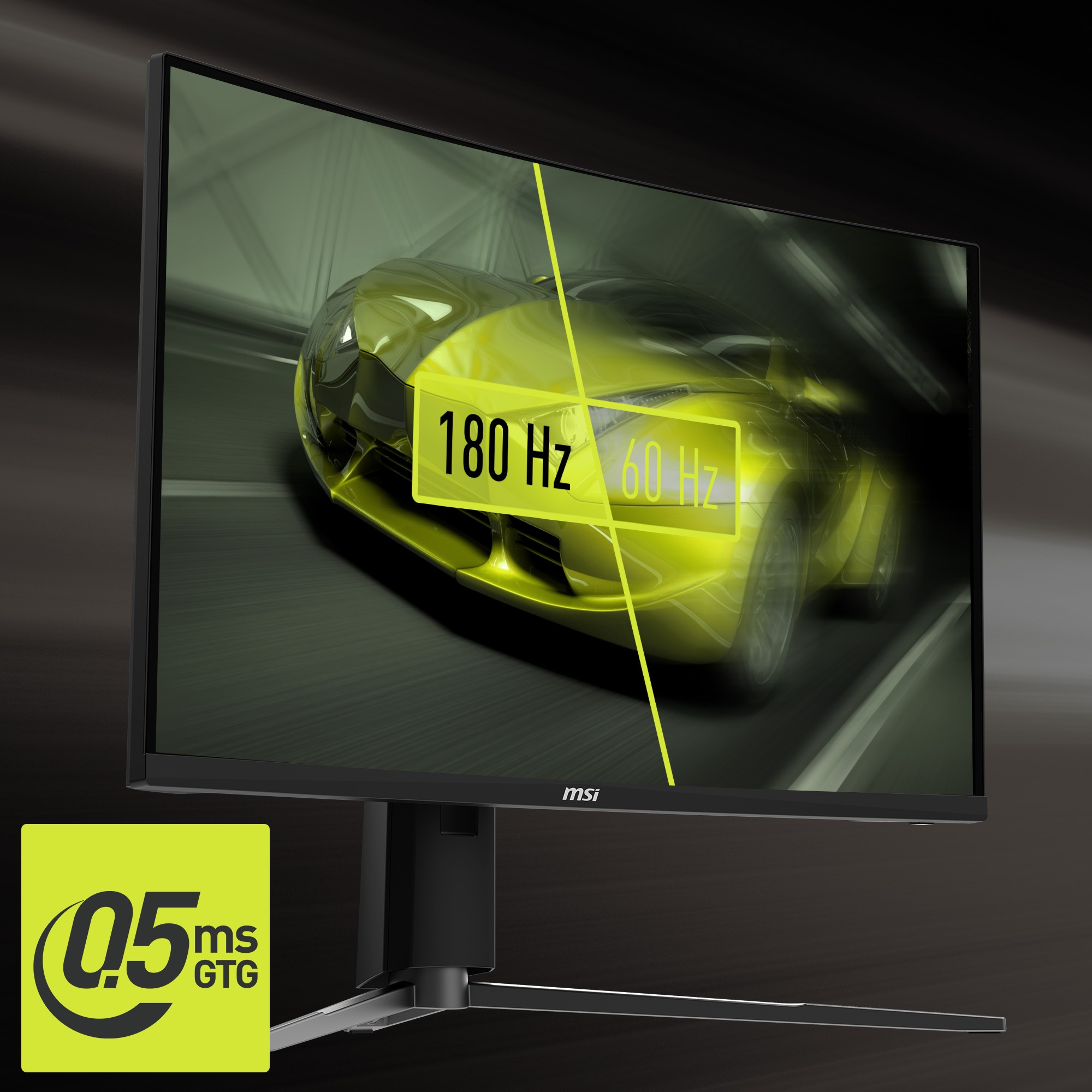 MSI Curved-Gaming-Monitor »MAG 27CQ6PF«, 69 cm/27 Zoll, 2560 x 1440 px, WQHD, 0,5 ms Reaktionszeit, 180 Hz, 3 Jahre Herstellergarantie, höhenverstellbar