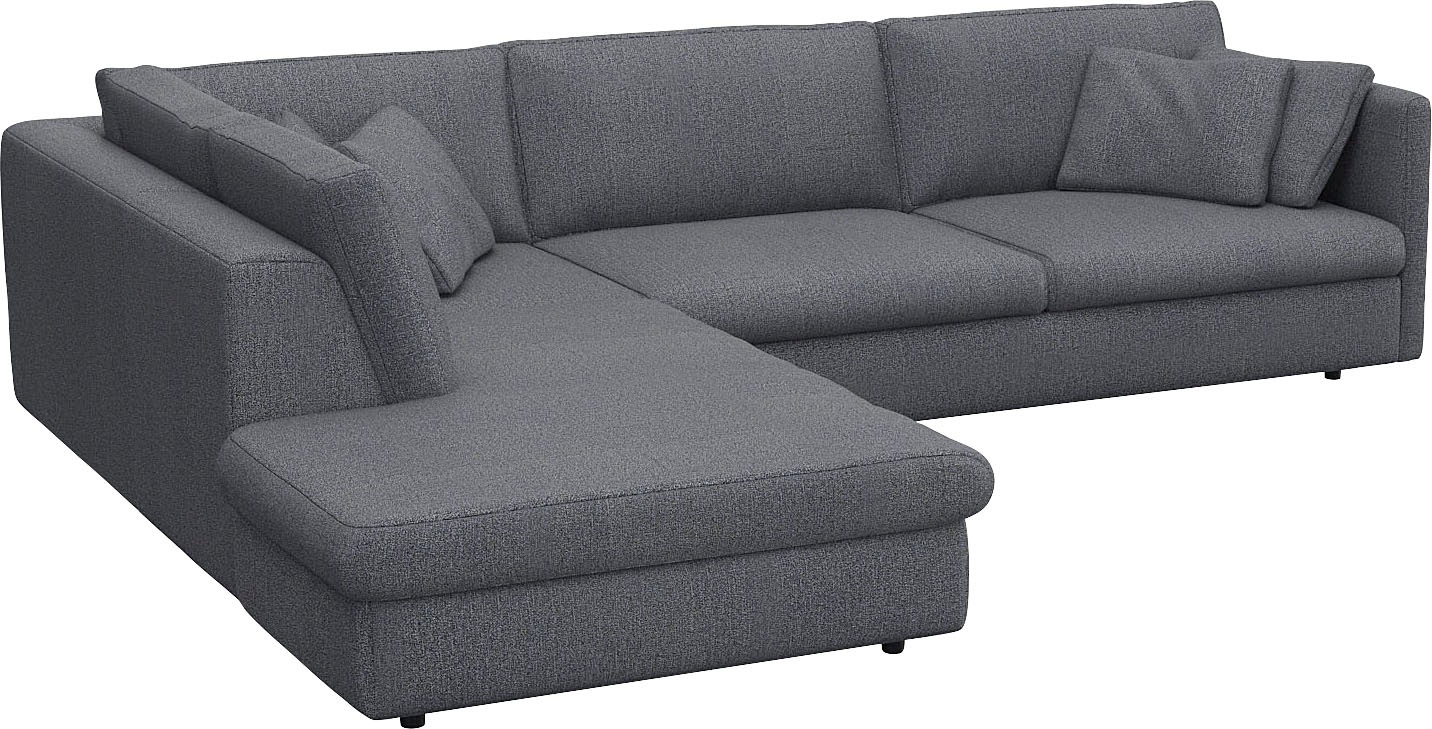 FLEXLUX Ecksofa "Lovane, elegant und zeitlos, bequem, L-Form", Weich & ansc günstig online kaufen