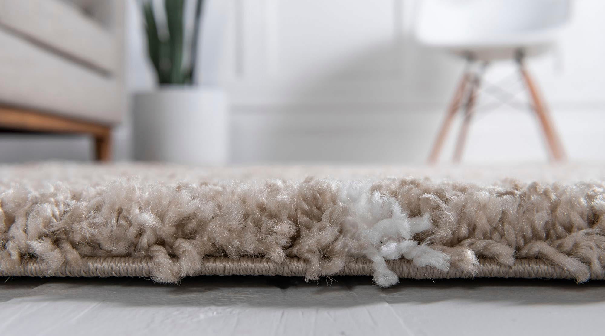 Myflair Möbel & Accessoires Hochflor-Läufer »Temara Shag Lagerräumung«, rechteckig, 51 mm Höhe, Teppich-Läufer, gewebt, Scandi Design, ideal im Flur & Schlafzimmer