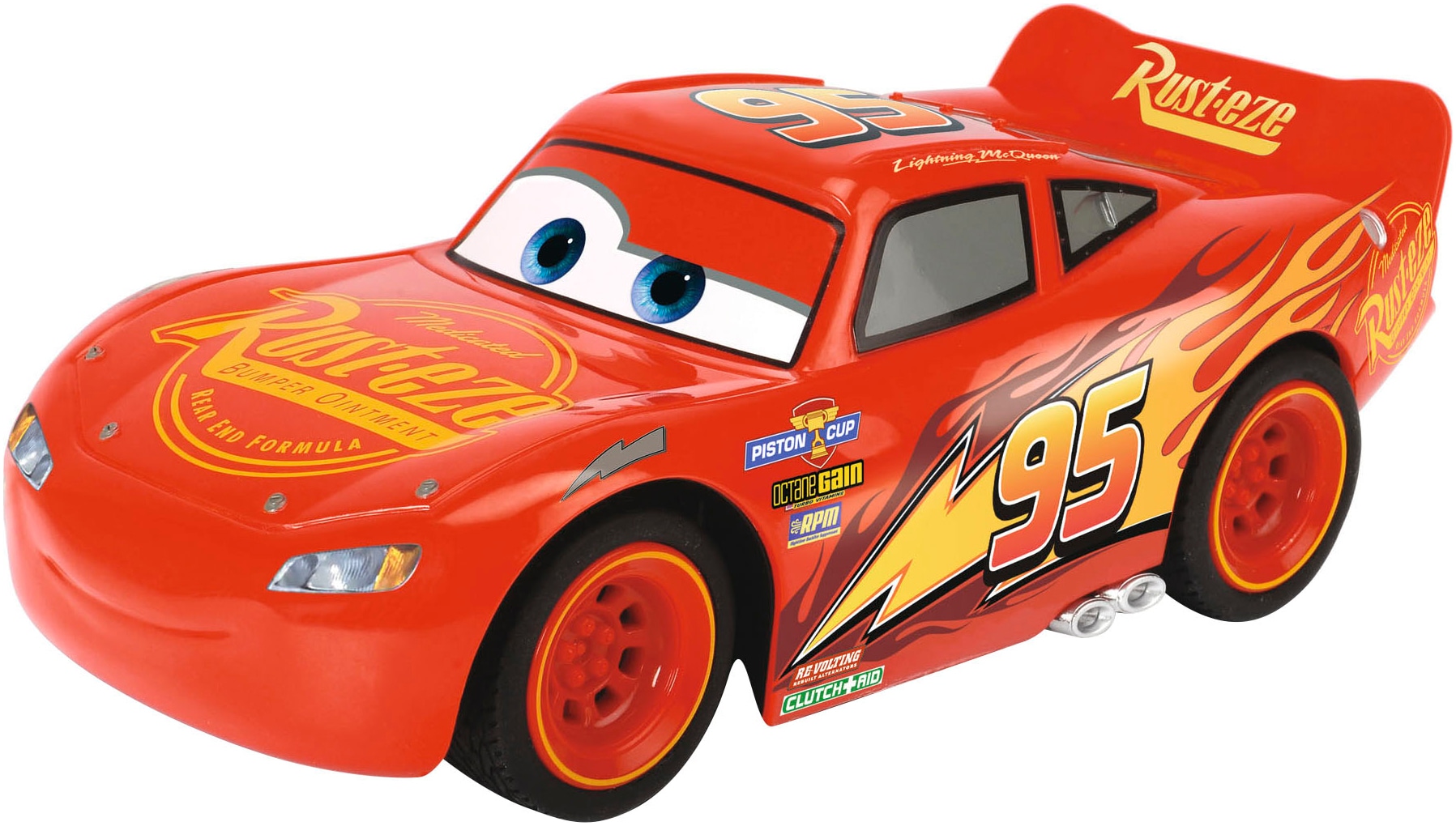 Dickie Toys RC-Auto »RC Cars 3 Lightning McQueen Turbo Racer, 2,4GHz«