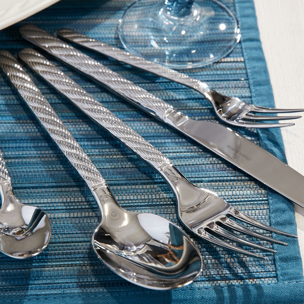 Villeroy & Boch Besteck-Set "Tafelbesteck Montauk 24er Set silber" günstig online kaufen