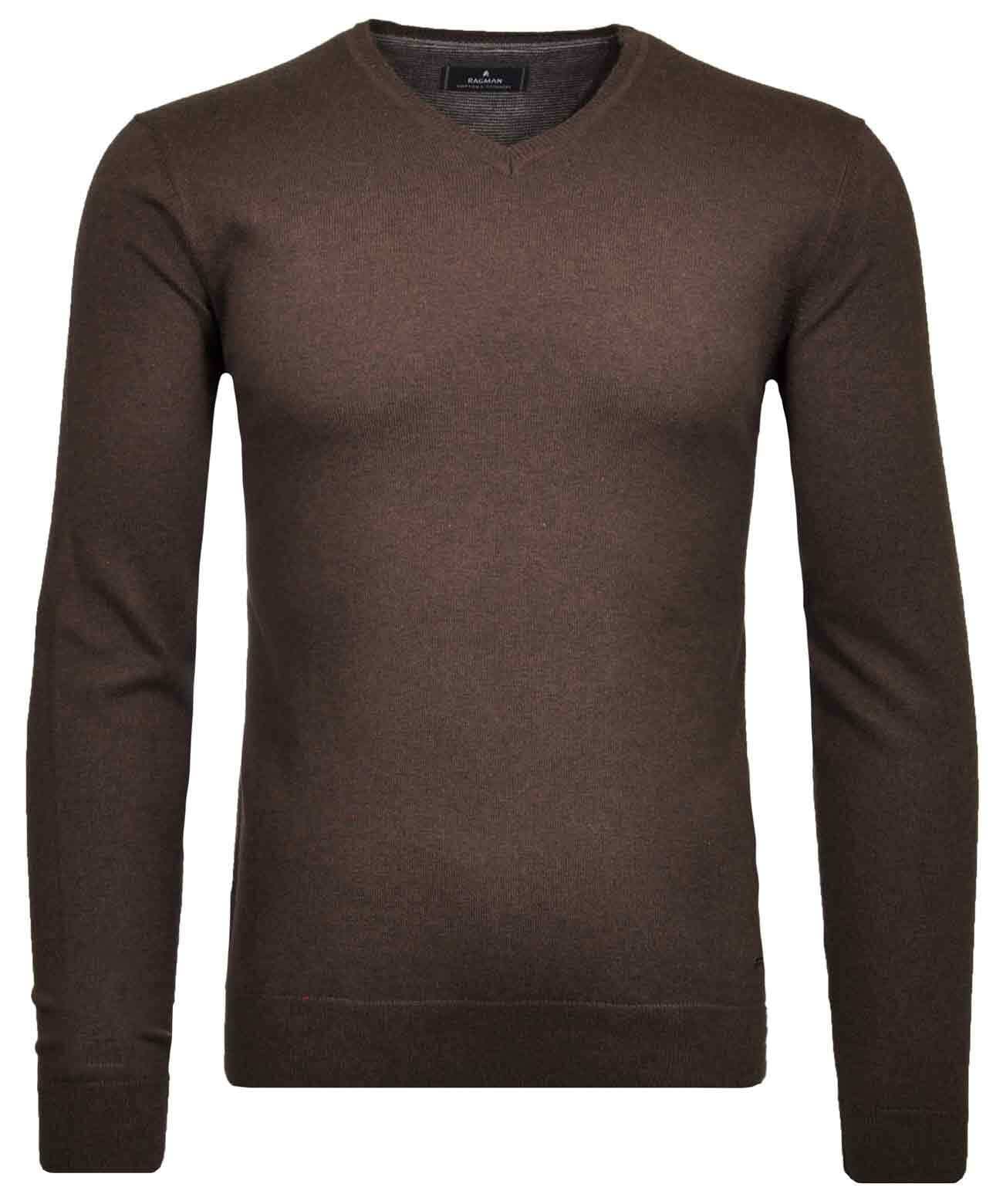 RAGMAN V-Ausschnitt-Pullover