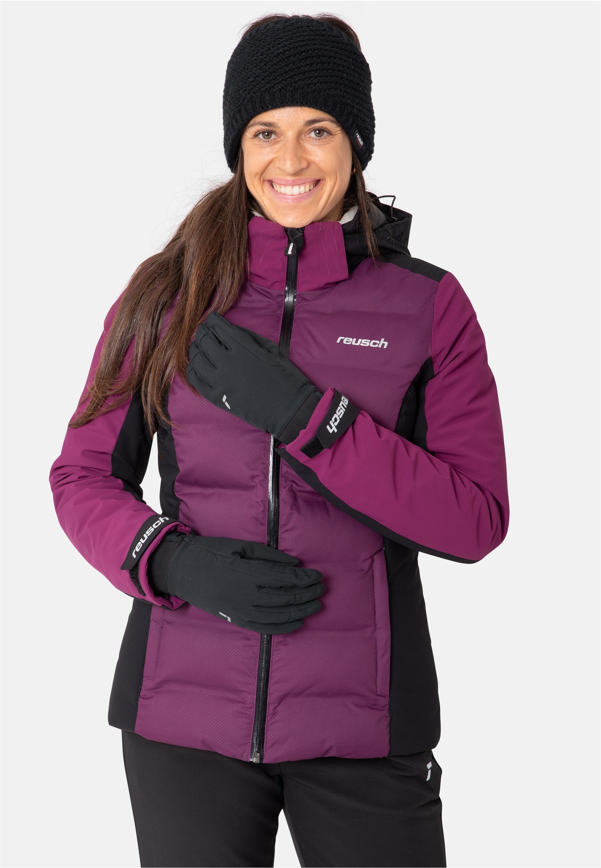 Reusch Skihandschuhe »Lively R-TEX® XT TOUCH-TEC«, mit wasserdichter und atmungsaktiver Funktion