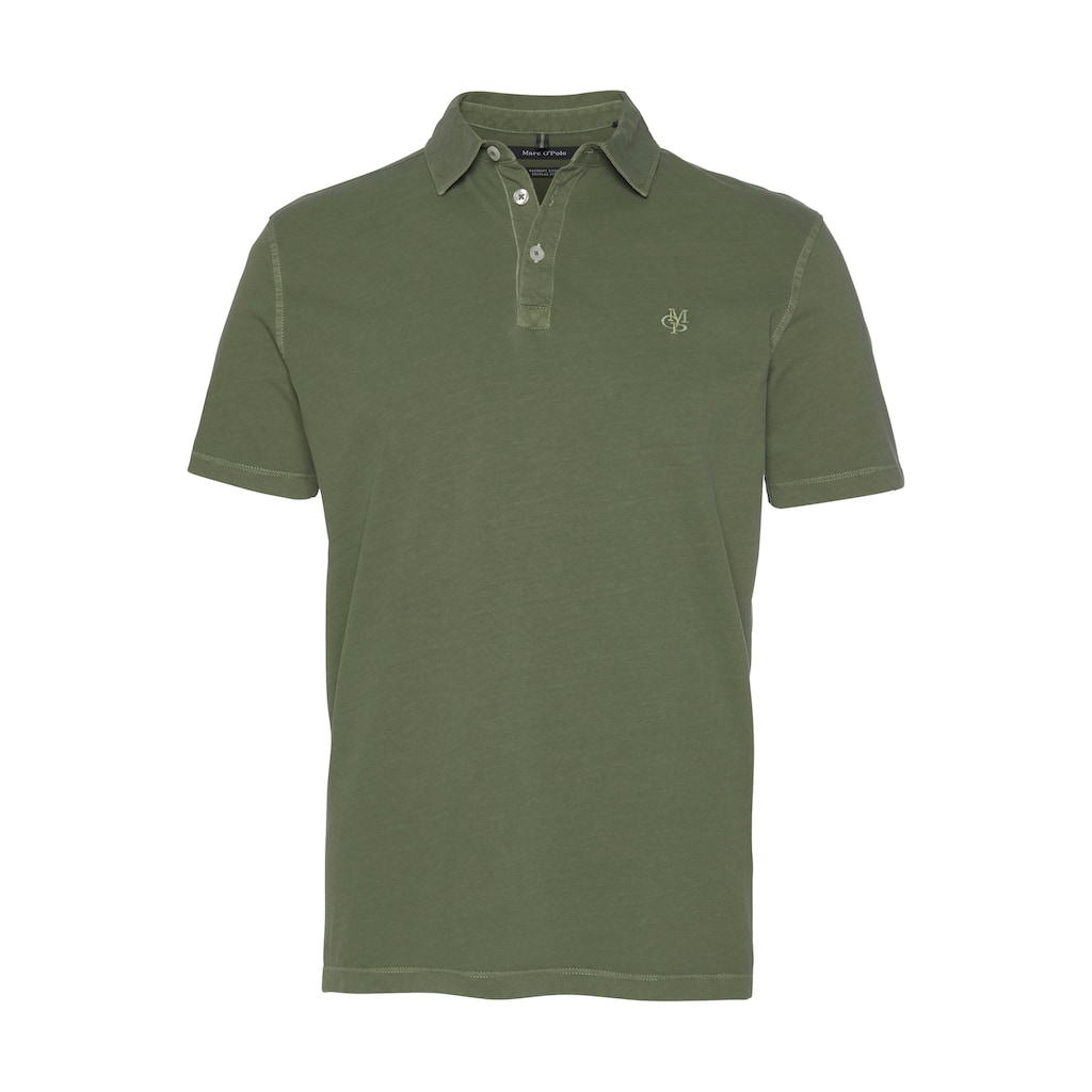 Marc O'Polo Poloshirt, Jersey-Qualität in Garment Dyed