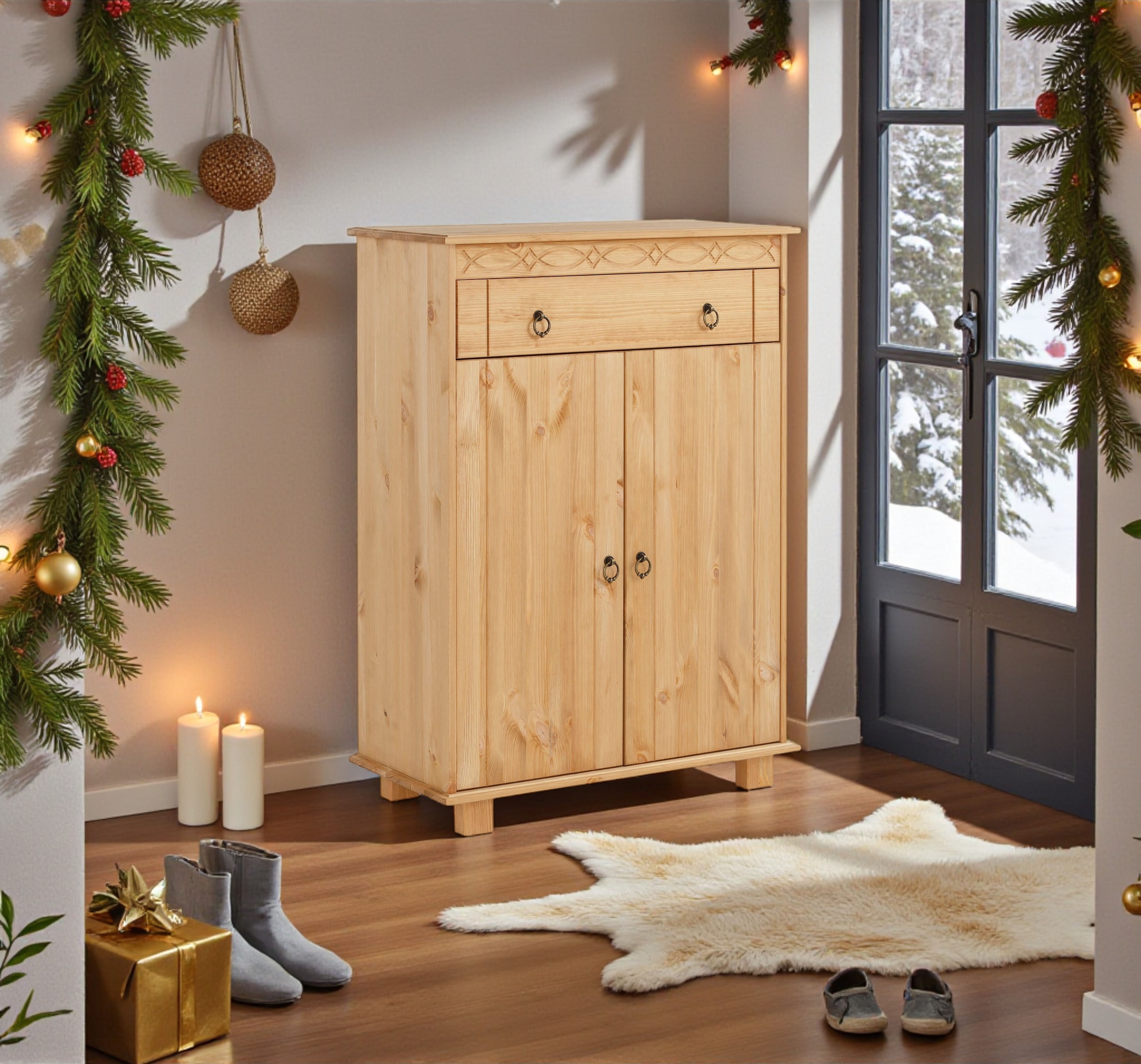 Home affaire Kommode »Indra« 74 cm breit