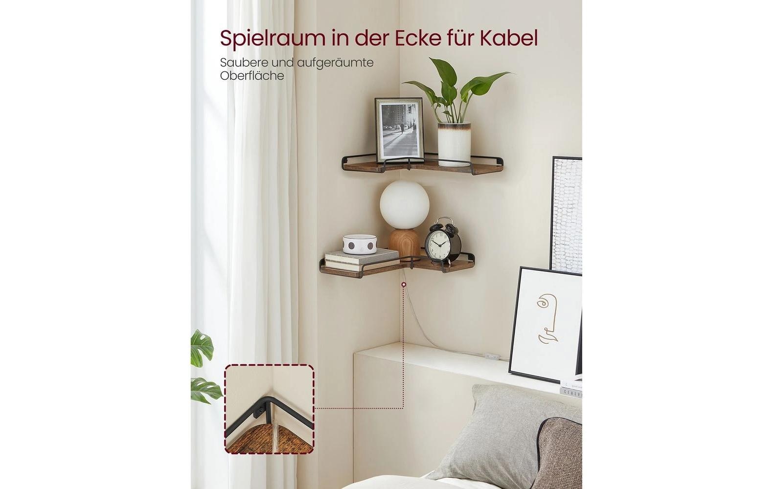 VASAGLE Regal »L-Form«