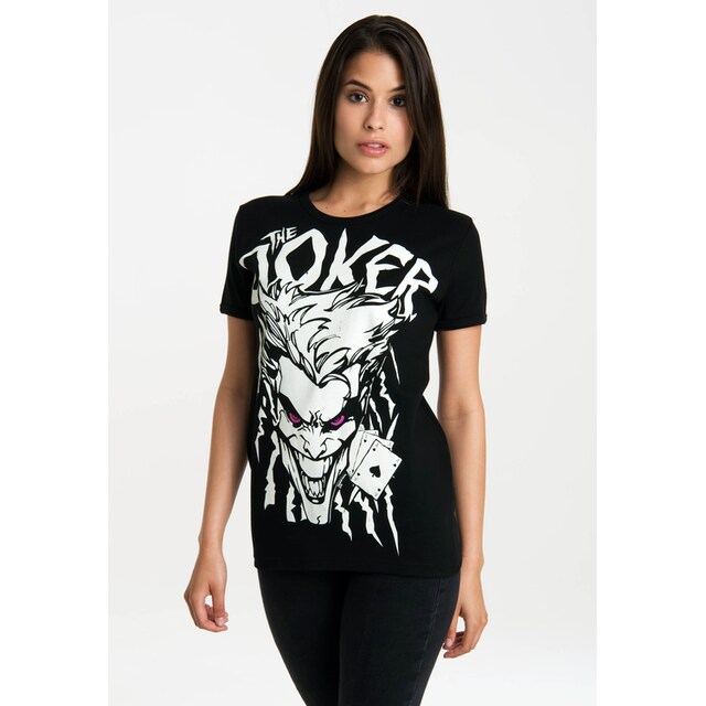 LOGOSHIRT T-Shirt »The Joker«, mit lizenziertem Originaldesign online  kaufen | BAUR