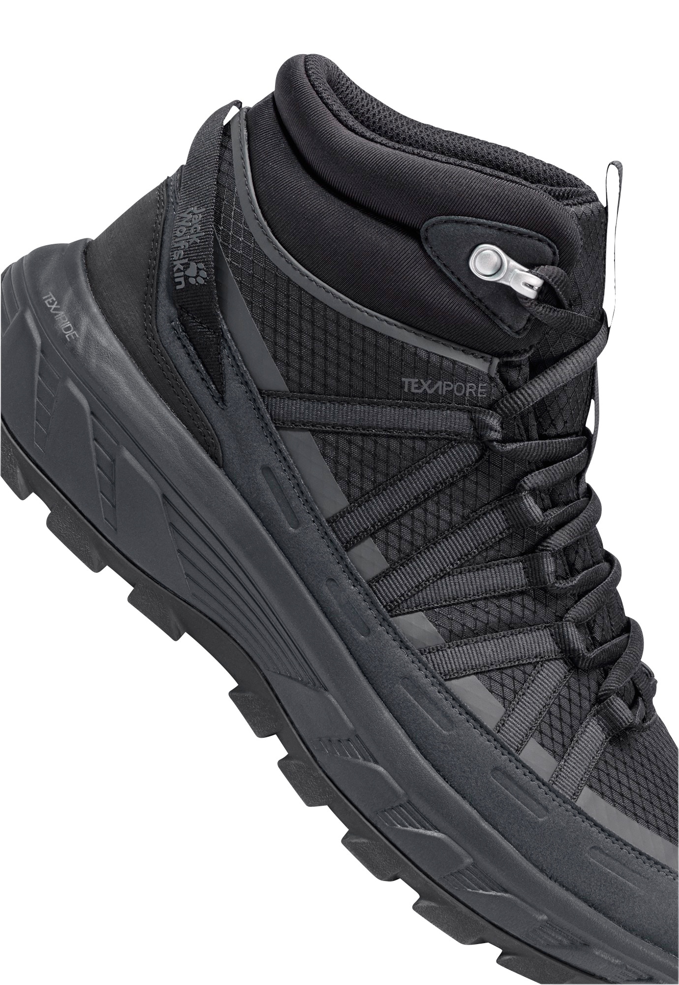 Jack Wolfskin Wanderschuh »WILD HIKE TEXAPORE MID M«  wasserdicht, Trekkingschuh