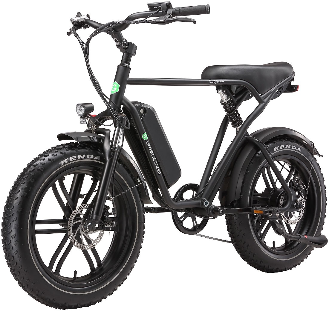 GreenStreet E-Bike »California«, 7 Gang, Shimano, Heckmotor 250 W, Pedelec, Elektrofahrrad für Damen u. Herren, MTB