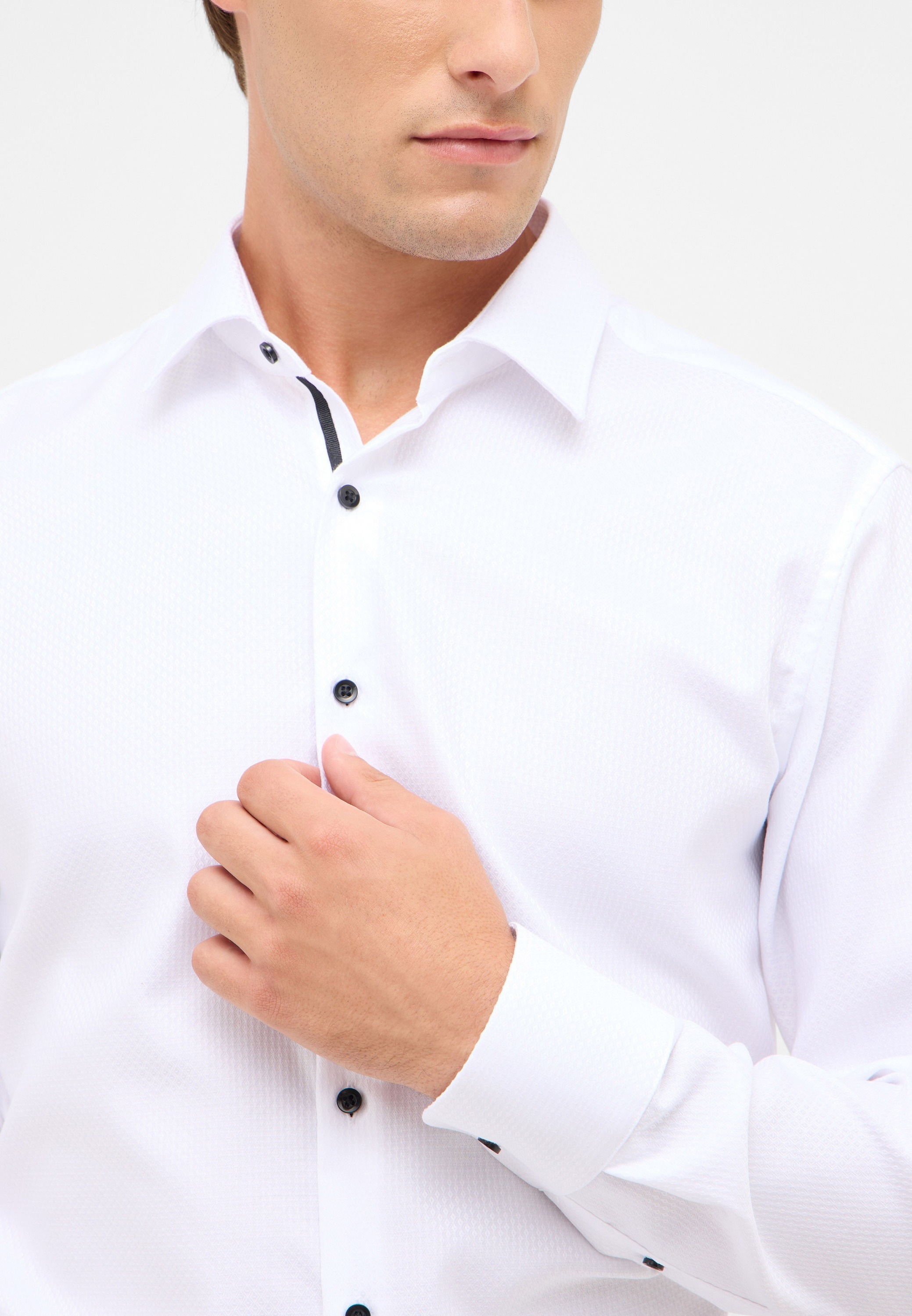 Thumbnail - Eterna Langarmhemd "SLIM FIT" NON IRON (bügelfrei)
