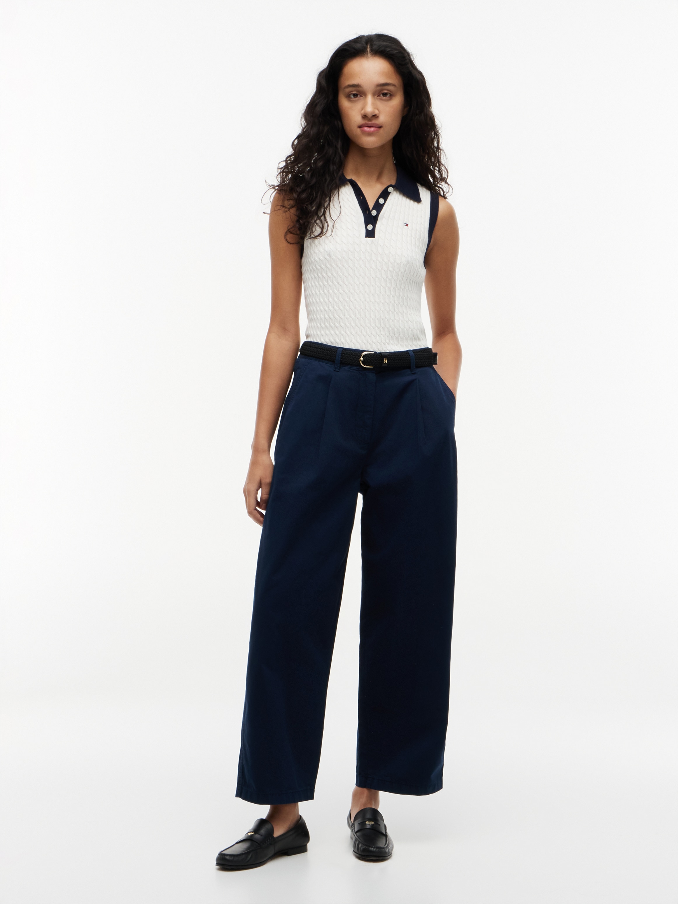 Tommy Hilfiger Chinohose »COTTON BARREL CHINO«  Baumwolle, Barrel Fit