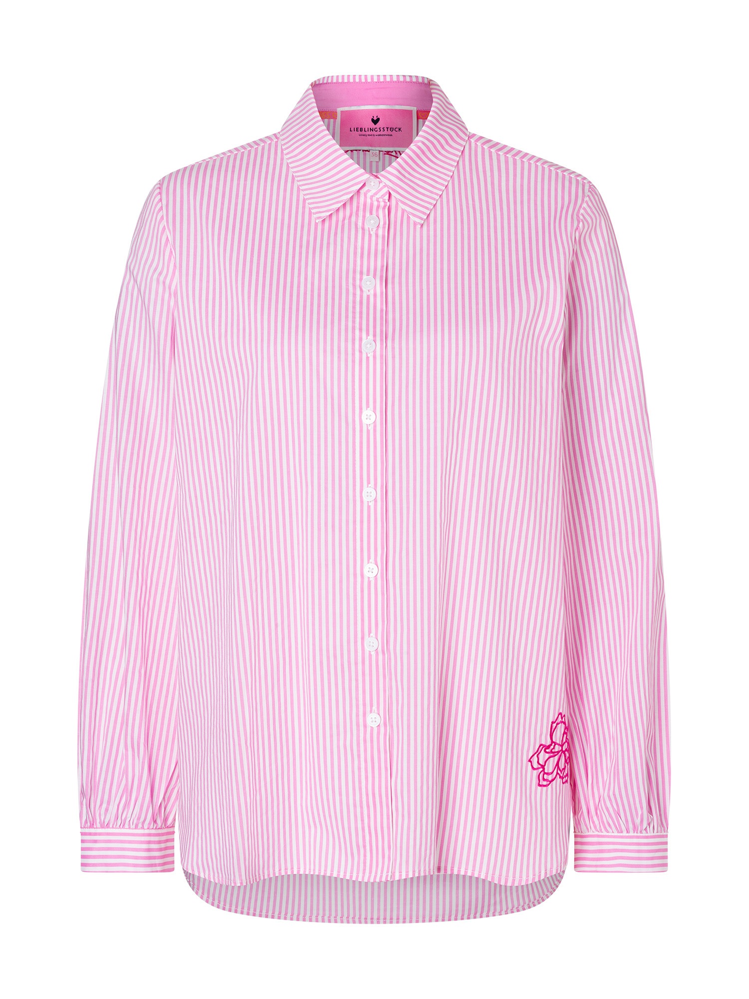 Lieblingsstück Klassische Bluse "RaccaliL" aus 100% Baumwolle günstig online kaufen