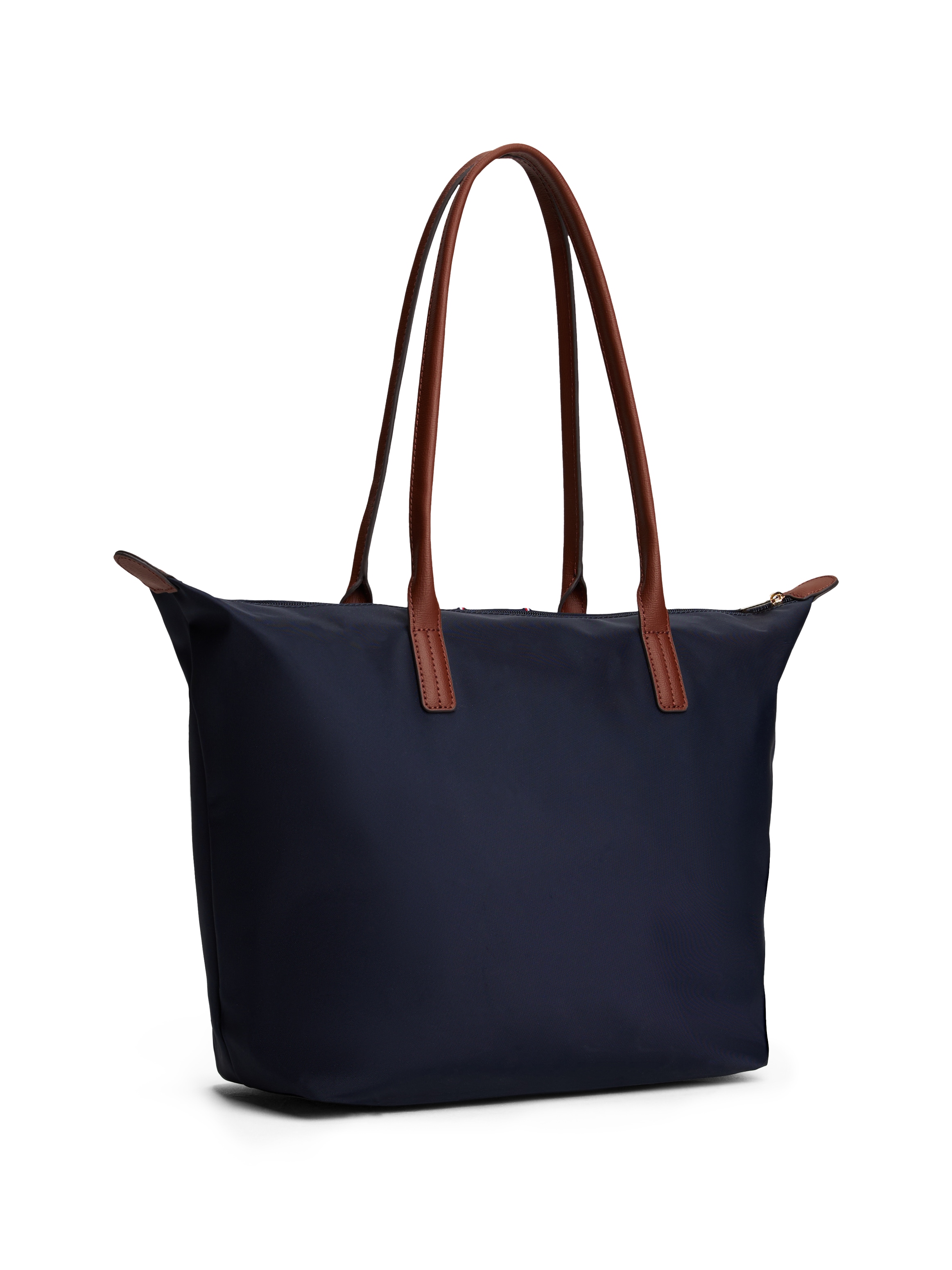 Tommy Hilfiger Tragetasche »POPETTE TOTE CORP« Damen Handtasche, Schultertasche, Shopper mit Kontrastbesätzen
