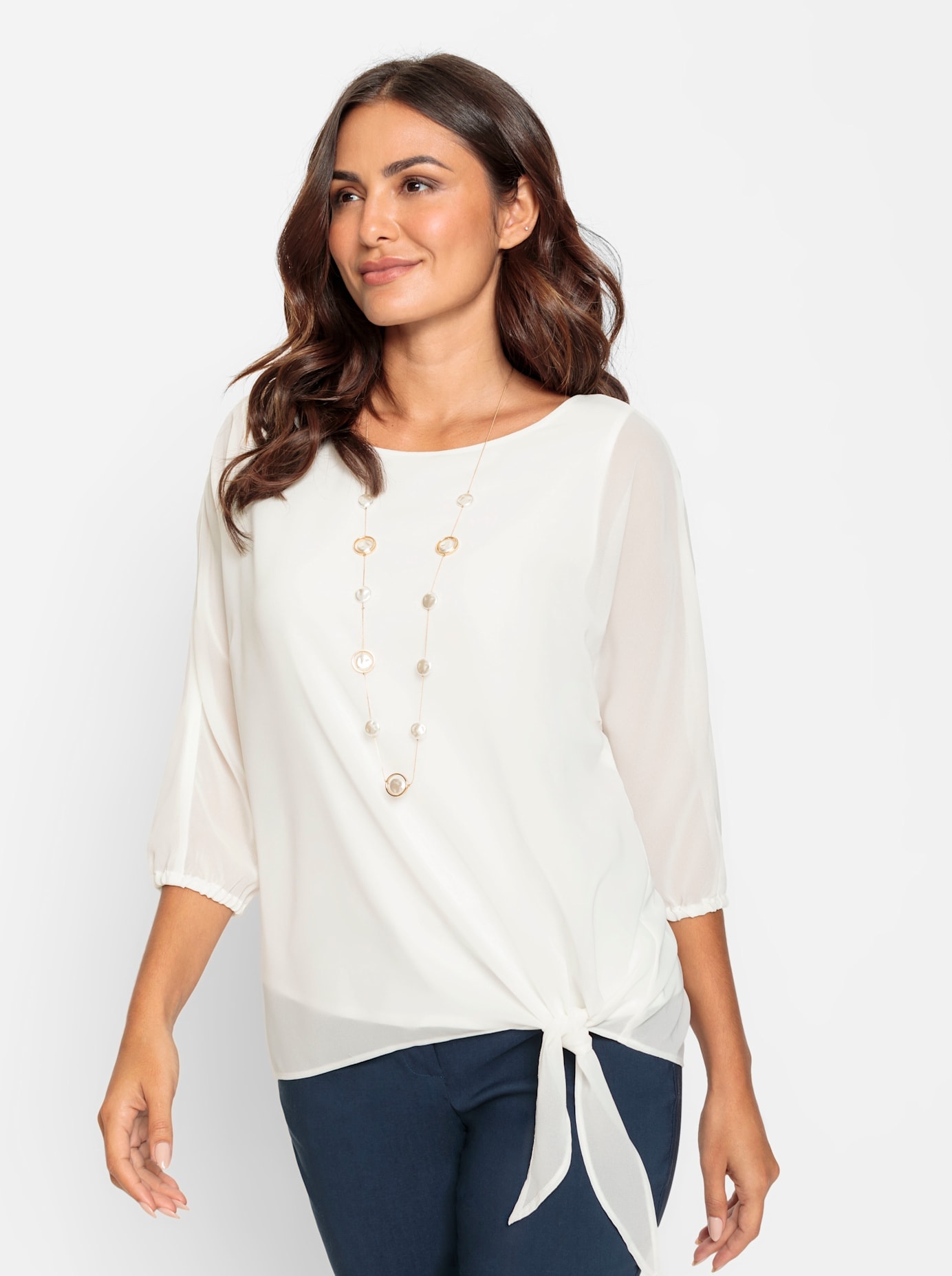 Lady Georgettebluse
