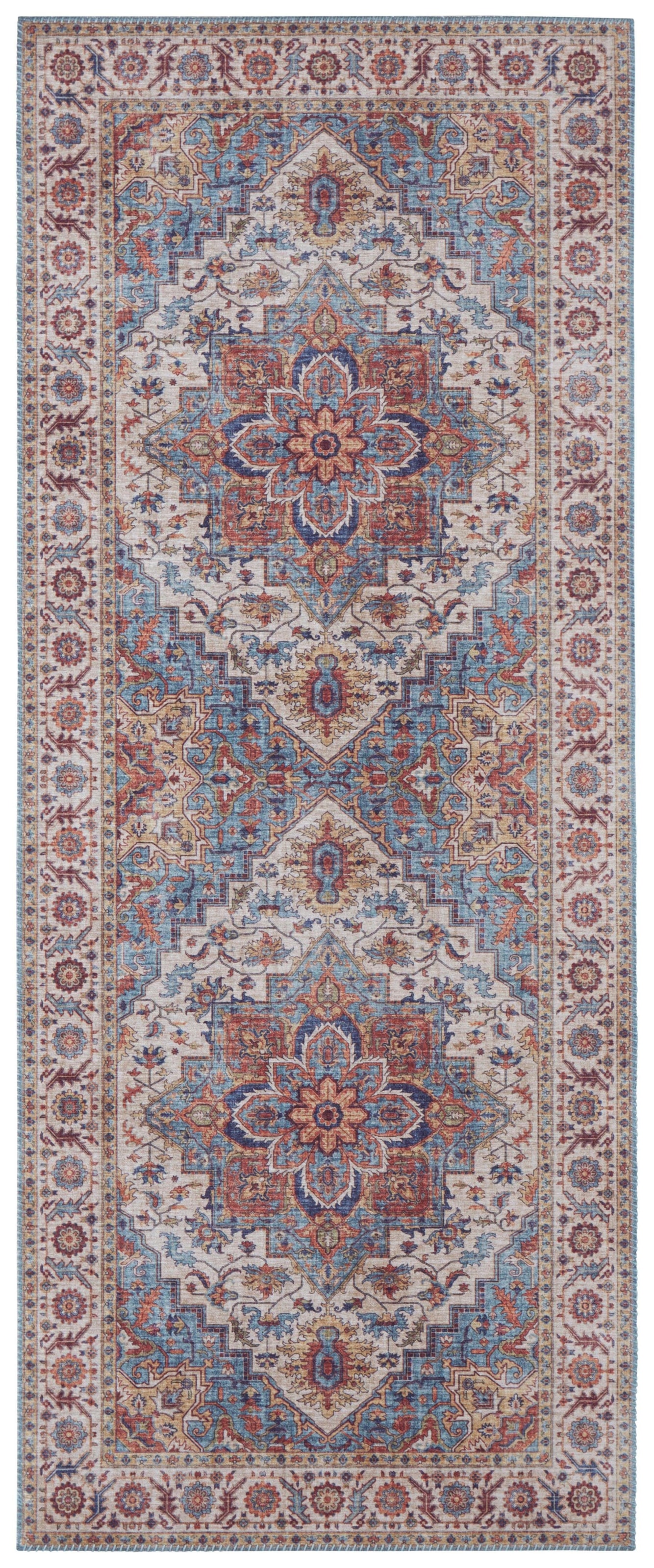 NOURISTAN Teppich »Anthea«, rechteckig, 5 mm Höhe, Orientalisch, Läufer, Vintage, Wohnzimmer, Schlafzimmer, Esszimmer