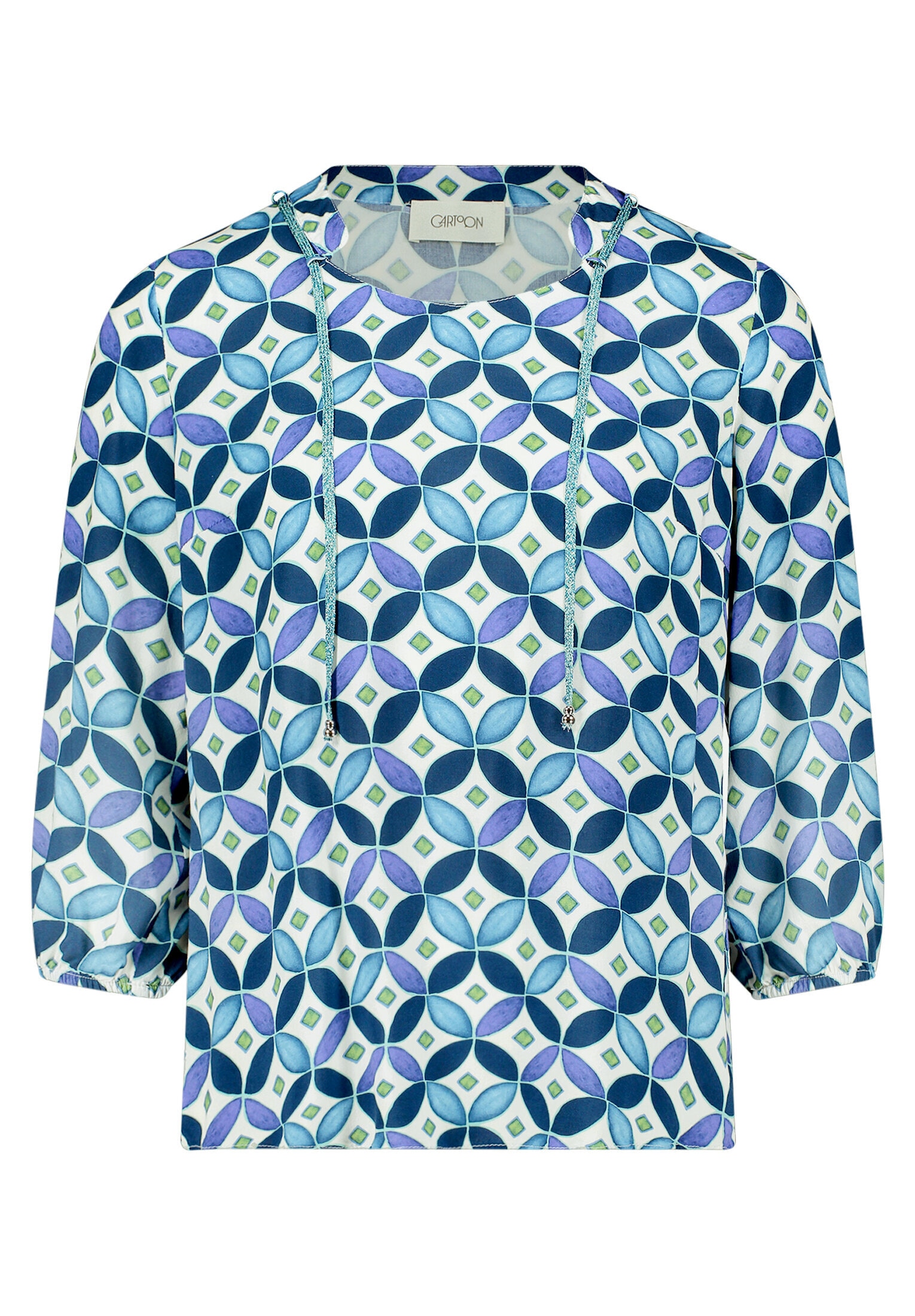 Cartoon Shirtbluse »Damen mit Schnürung«