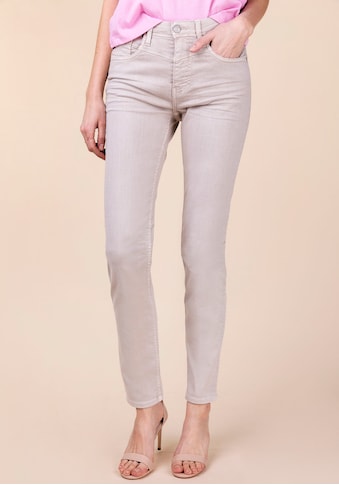 BLUE FIRE Slim-fit-Jeans »ALEXA SLIM MID RISE«, 5-Pocket Style mit V-Passe vorne kaufen