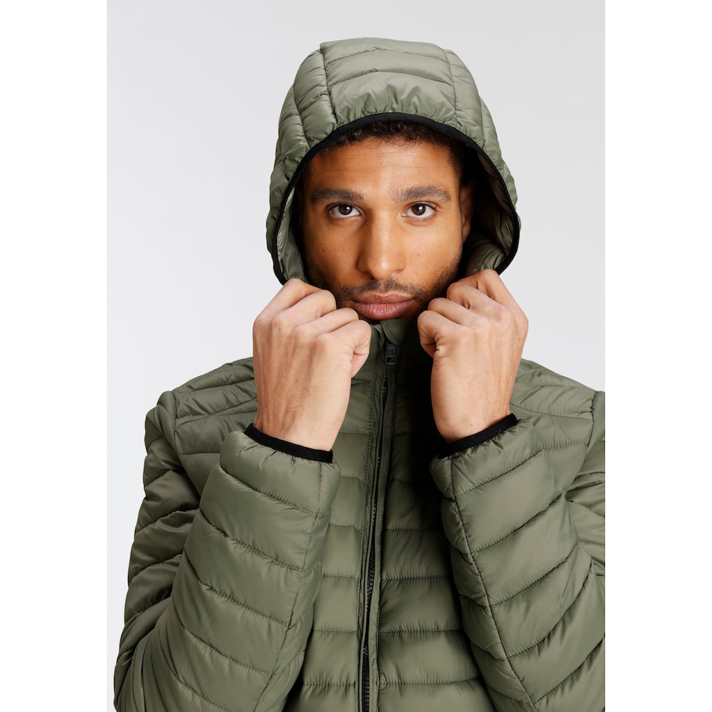 Champion Steppjacke »Hooded Jacket«, mit Kapuze