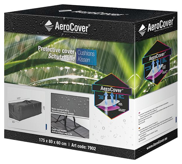Aerocovers Gartenmöbel-Schutzhülle, Atmungsaktive Tragetasche zur Aufbewahrung von Kissen und Auflagen
