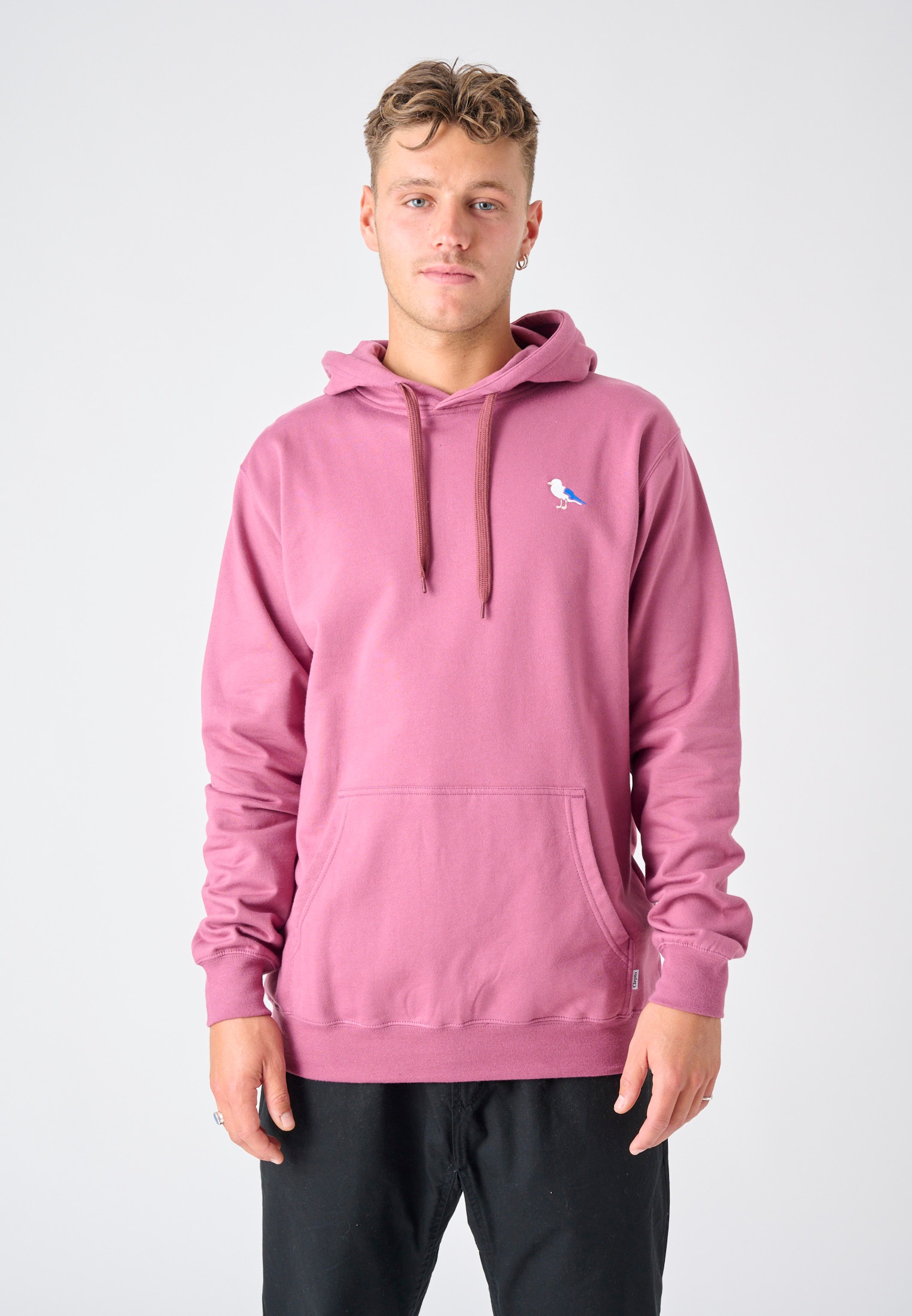 Cleptomanicx Kapuzensweatshirt "Hooded Embro Gull 2", im klassischen Design