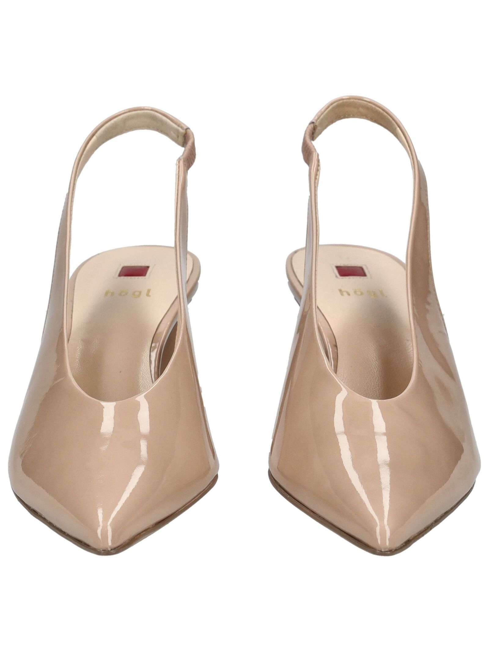 Slingpumps HÖGL "Högl Pumps Leder", Damen, Gr. 41, beige (natur), Leder, Schuhe Slingpumps 2