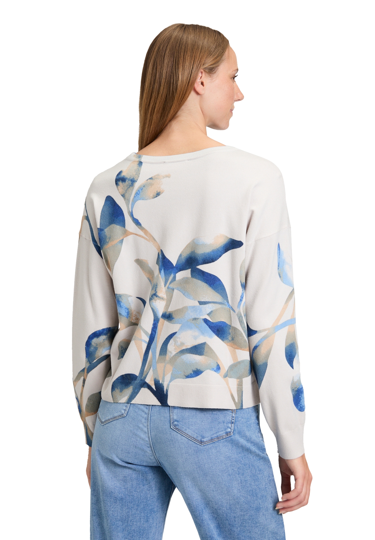 Betty Barclay Strickpullover »Betty Barclay Damen Strickpullover mit Print«, (1 tlg.)