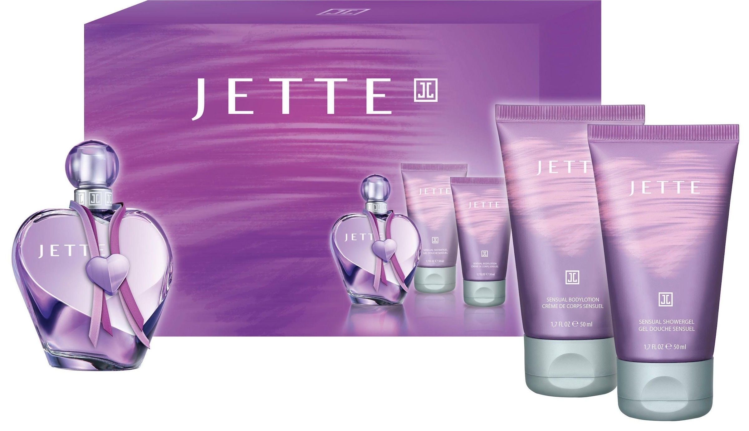 JETTE Duft-Set »Love«, (3 tlg.)