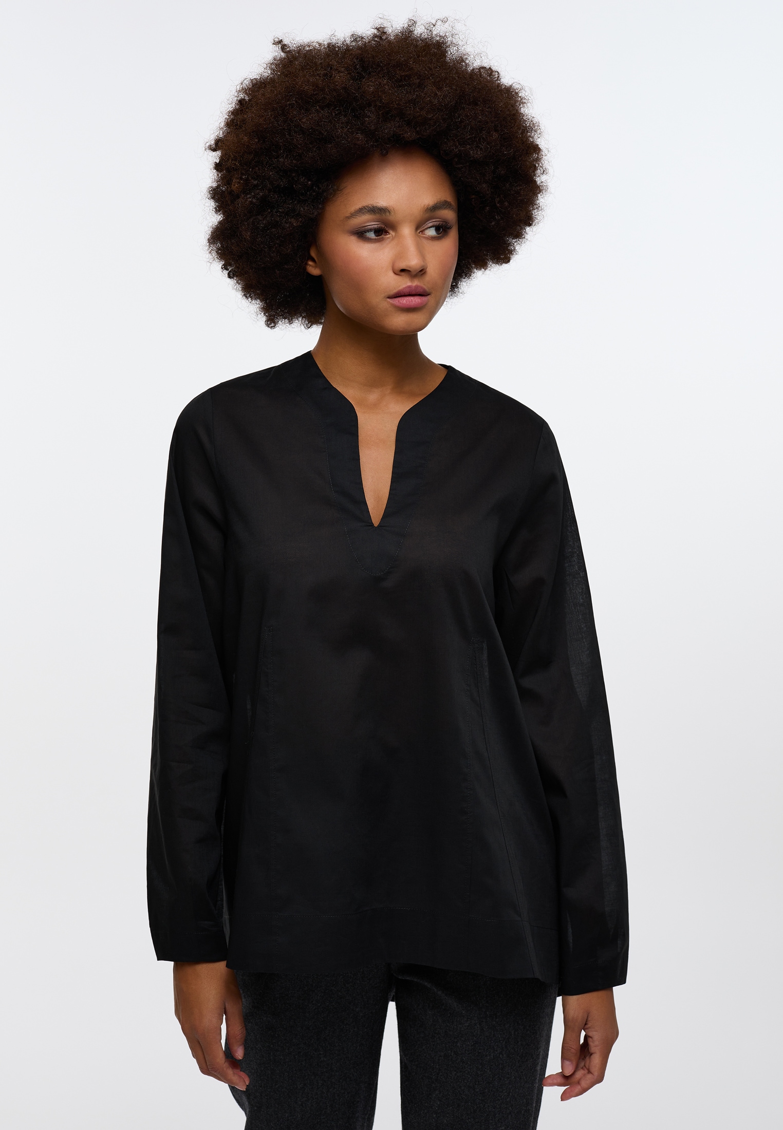 Eterna Longbluse "LOOSE FIT" günstig online kaufen