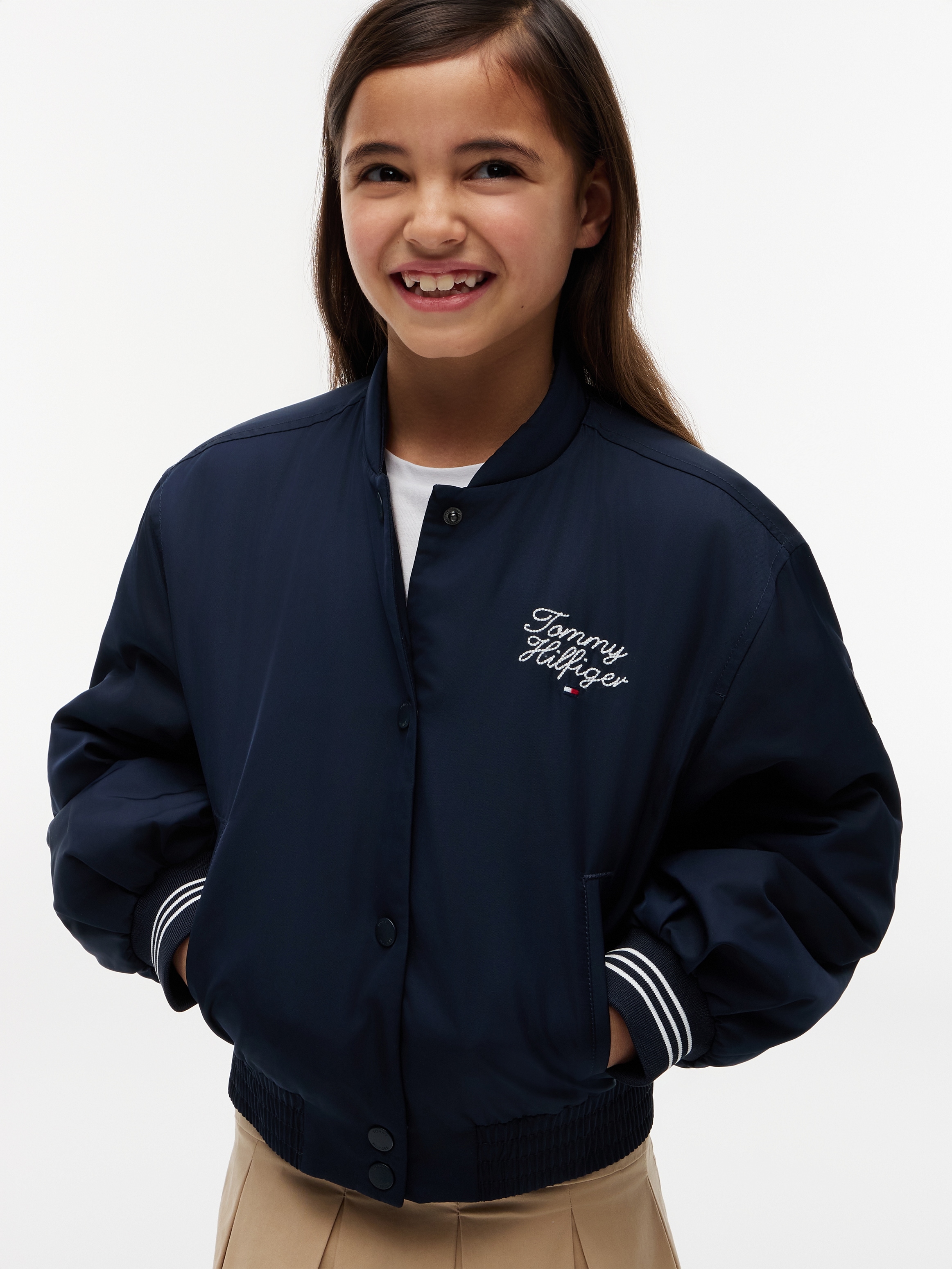 Tommy Hilfiger Bomberjacke ohne Kapuze Kinder bis 16 Jahre