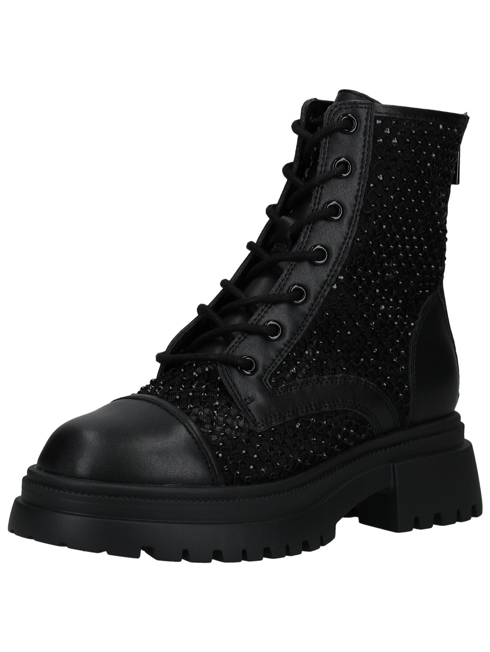 STEVE MADDEN Schnürstiefelette "STEVE MADDEN Stiefelette Leder/Synthetik" günstig online kaufen