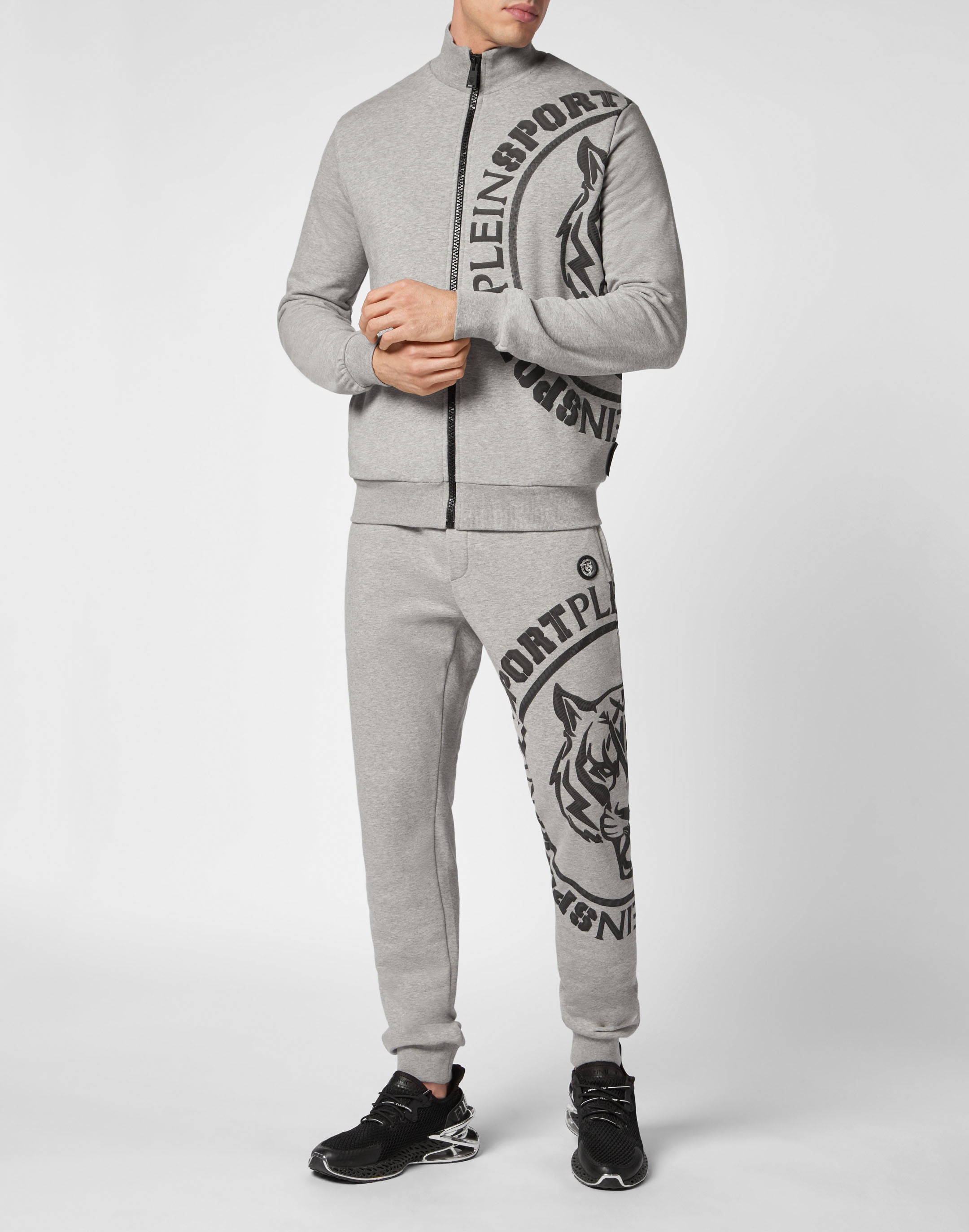 PLEIN SPORT Yoga-Sweatjacke »Carbon Tiger«