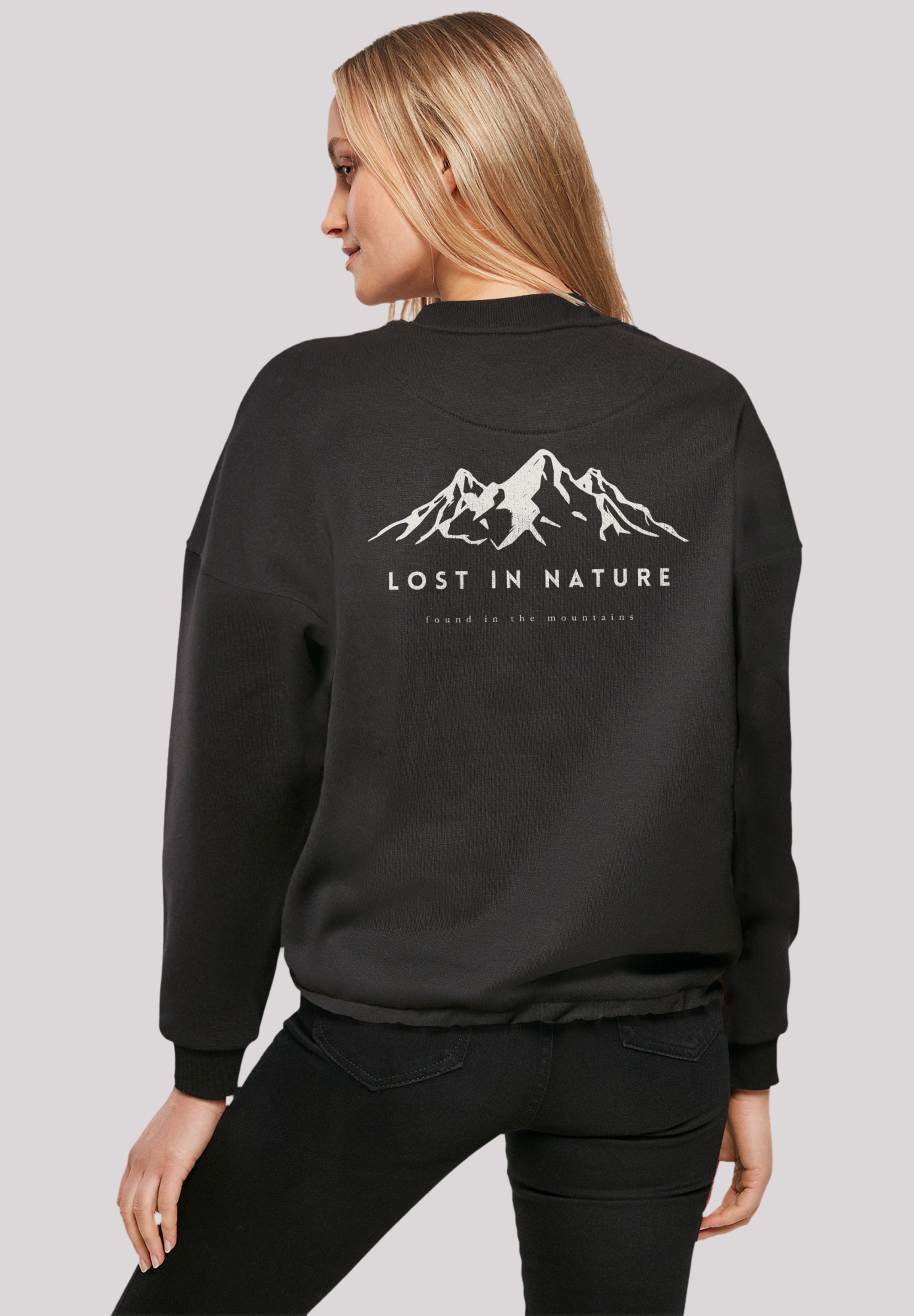 F4NT4STIC Sweatshirt "Lost in nature", Print