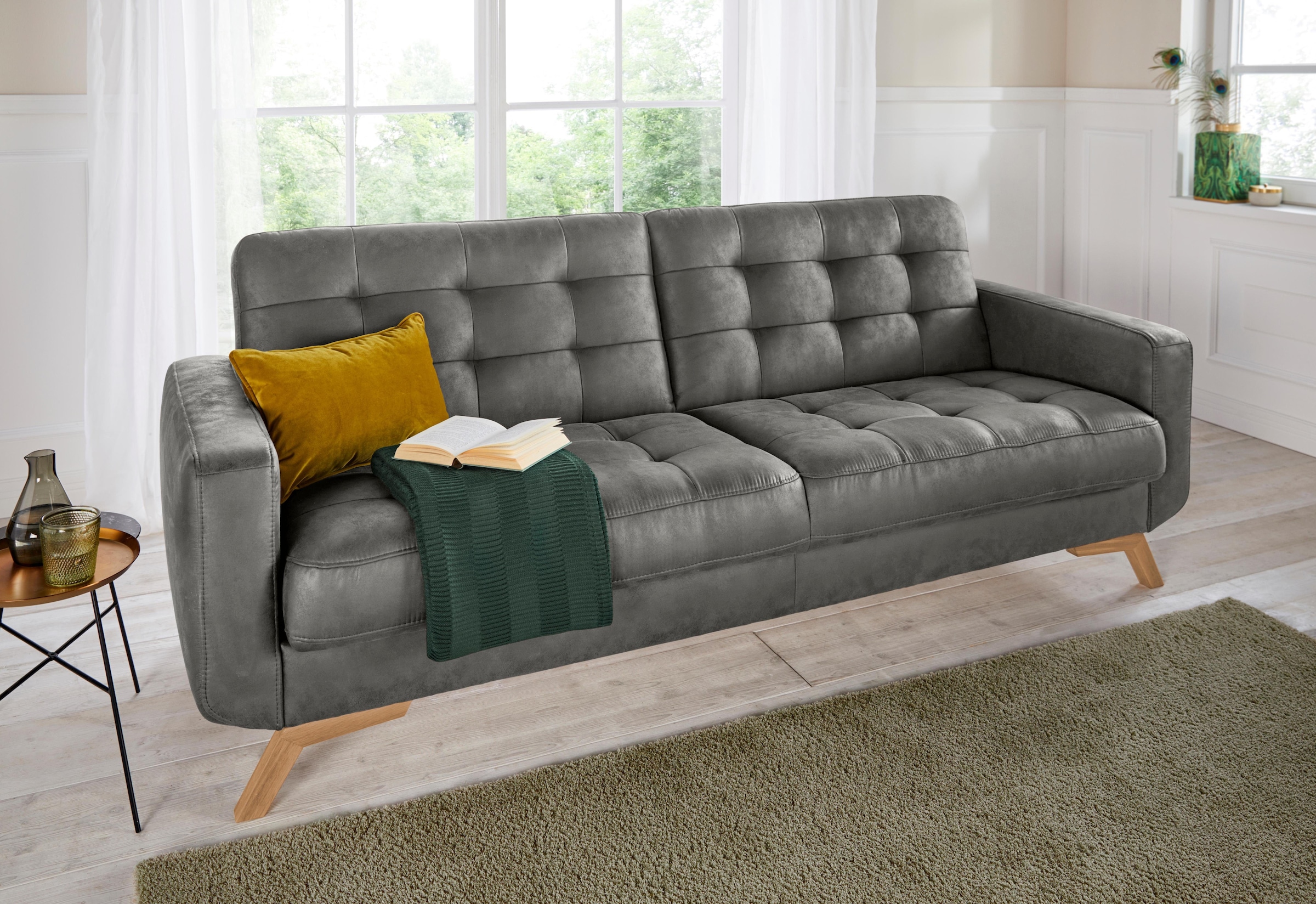 exxpo - sofa fashion 3-Sitzer Bettkasten Bettfunktion kaufen »Fiord«, | BAUR und mit