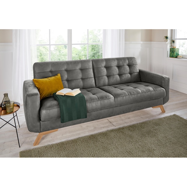 BAUR mit und fashion kaufen Bettkasten exxpo sofa 3-Sitzer | - Bettfunktion »Fiord«,