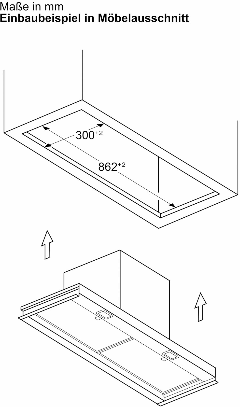 BOSCH Lüfterbaustein »DBB97DP60« Serie Serie 6