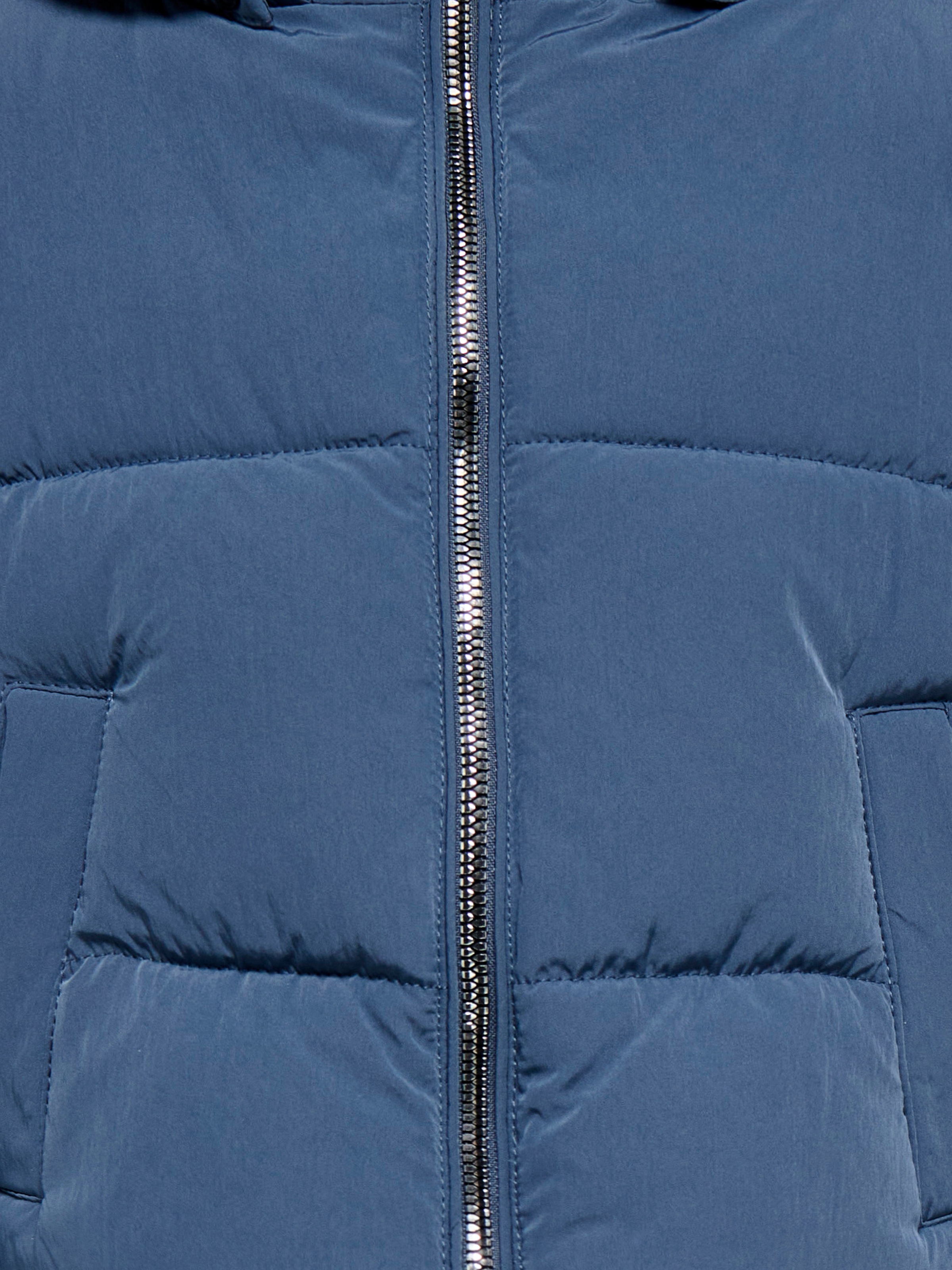 KIDS ONLY Steppjacke »KMGDOLLY LIFE SHORT PUF JACKET OTW NOOS« mit Kapuze Materialmix