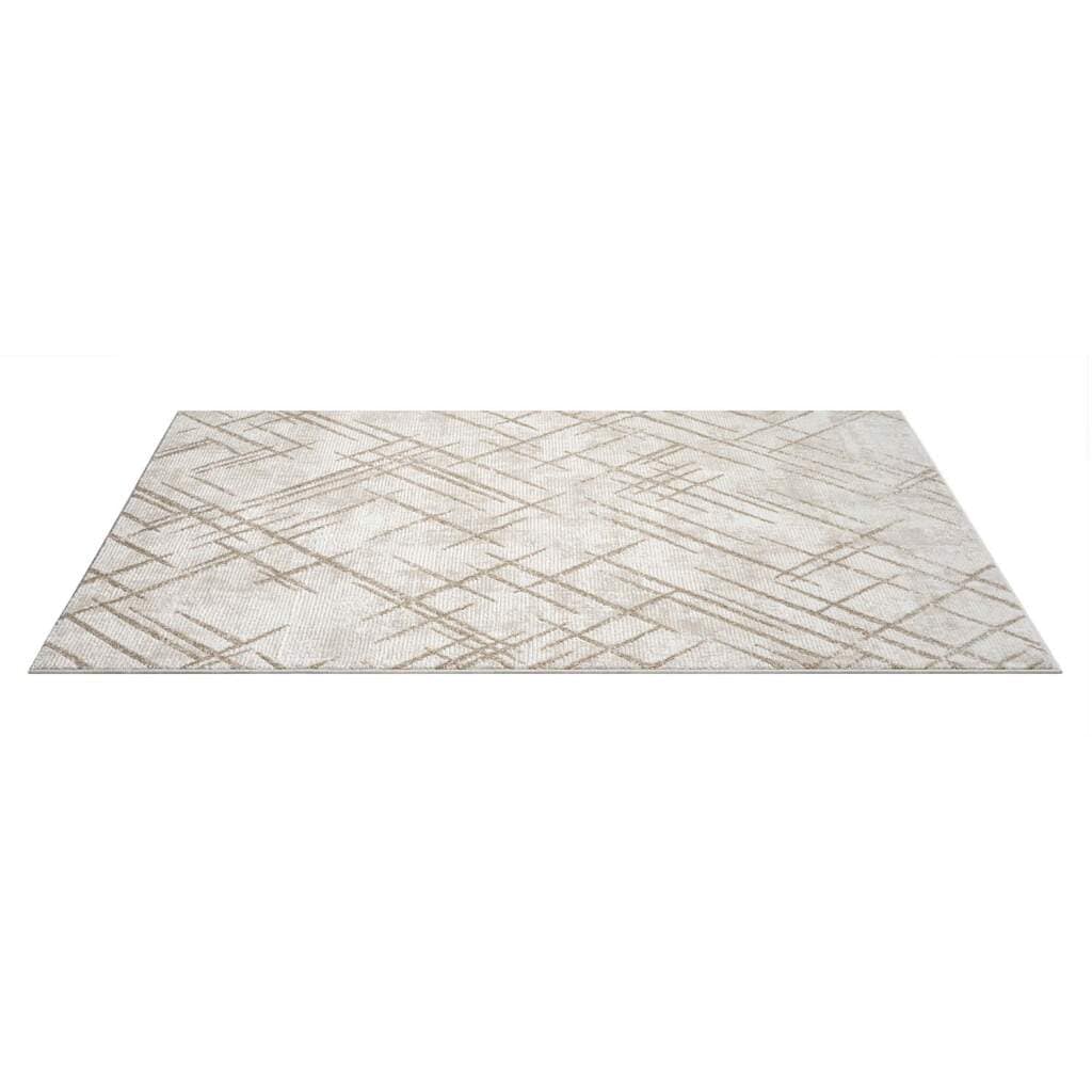 Carpet City Teppich »ANTIK245«, rechteckig, 10 mm Höhe, Kurzflor, 3D-Optik, Klassisch-Modern für Wohnzimmer, Schlafzimmer