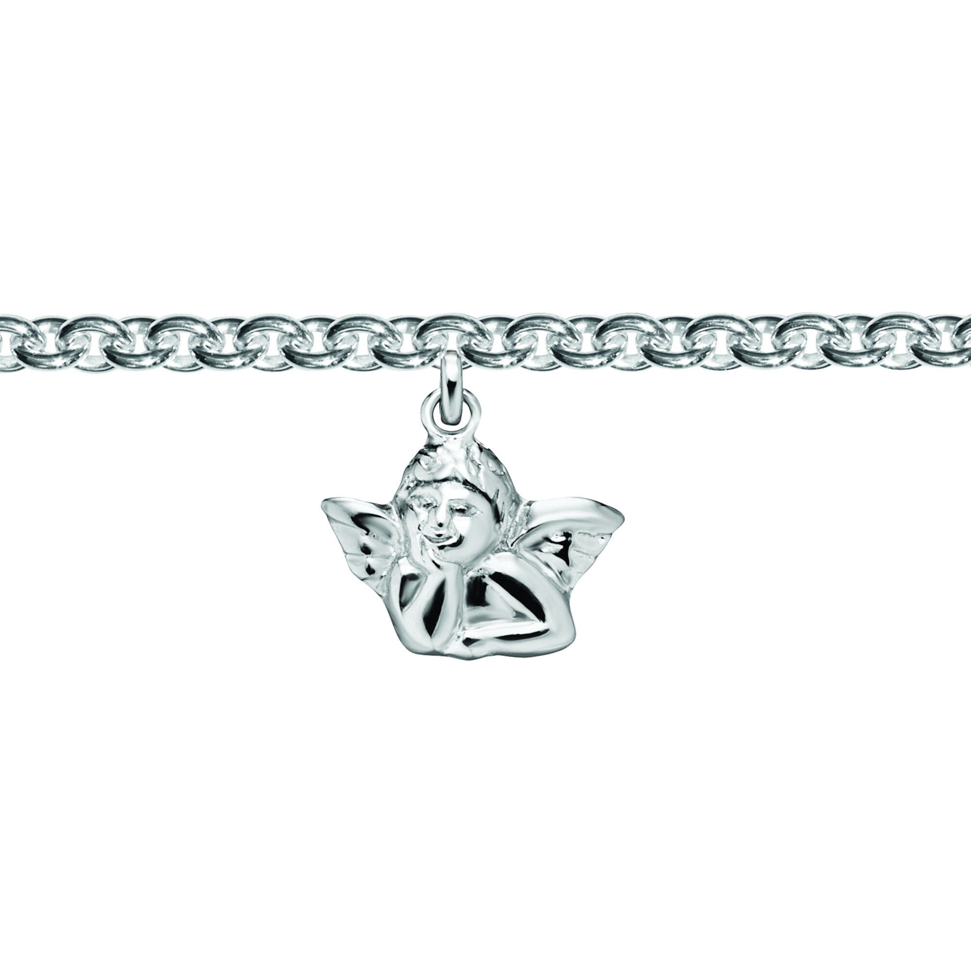Damen BAUR bestellen Silber Ø«, ELEMENT aus Schmuck »Engel online Engel cm Silberkette Silber 16 925 Halskette | ONE
