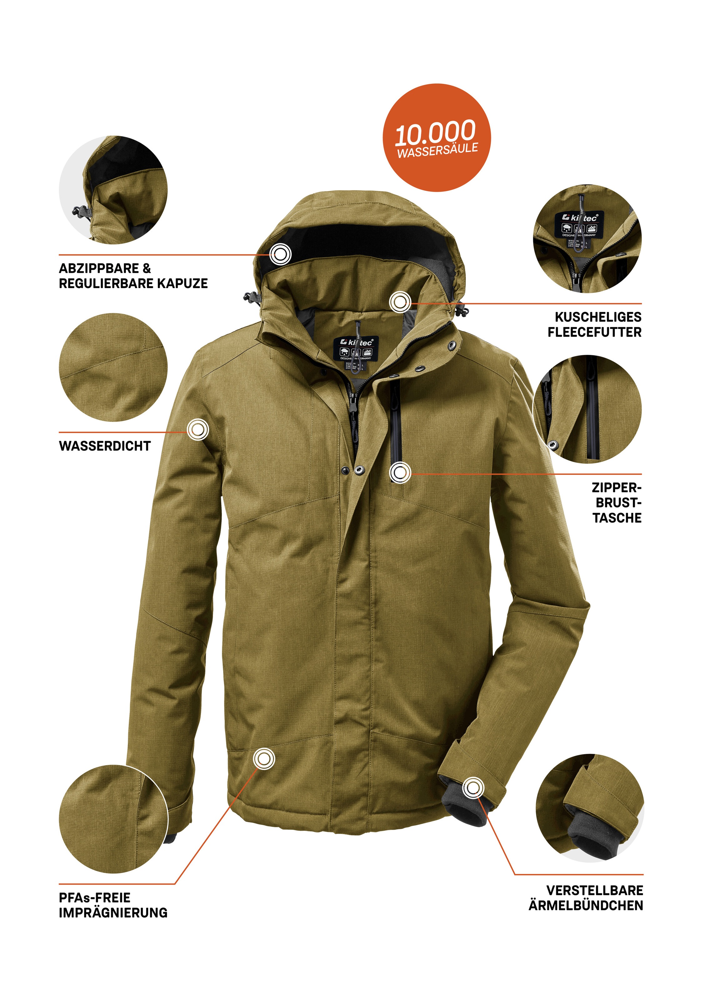 Killtec Outdoorjacke »KOW 161 MN JCKT«