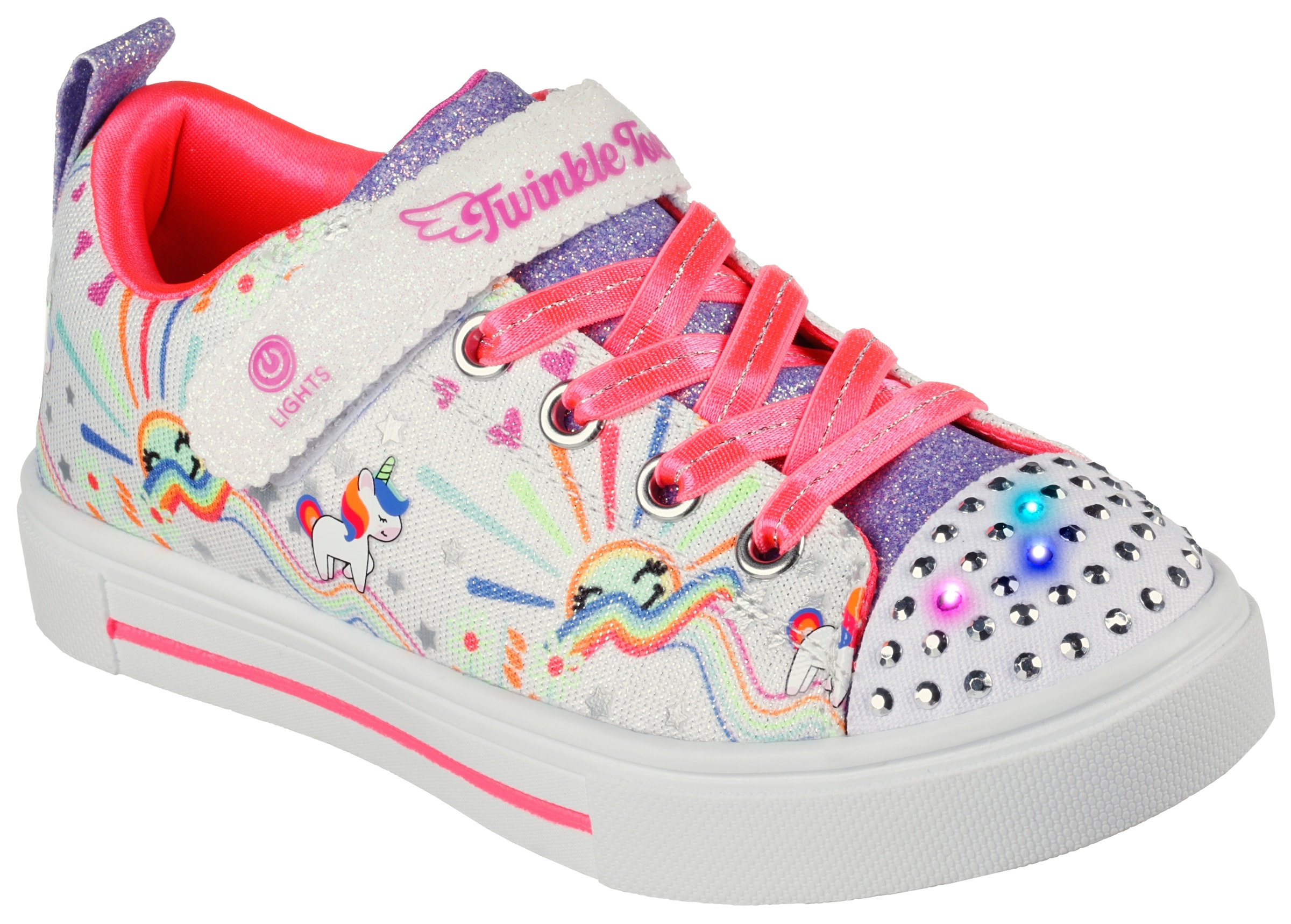 leuchtender »TWINKLE BAUR Skechers mit Sneaker | Kids SUNSHINE«, online SPARKS-UNICORN kaufen Schuhspitze