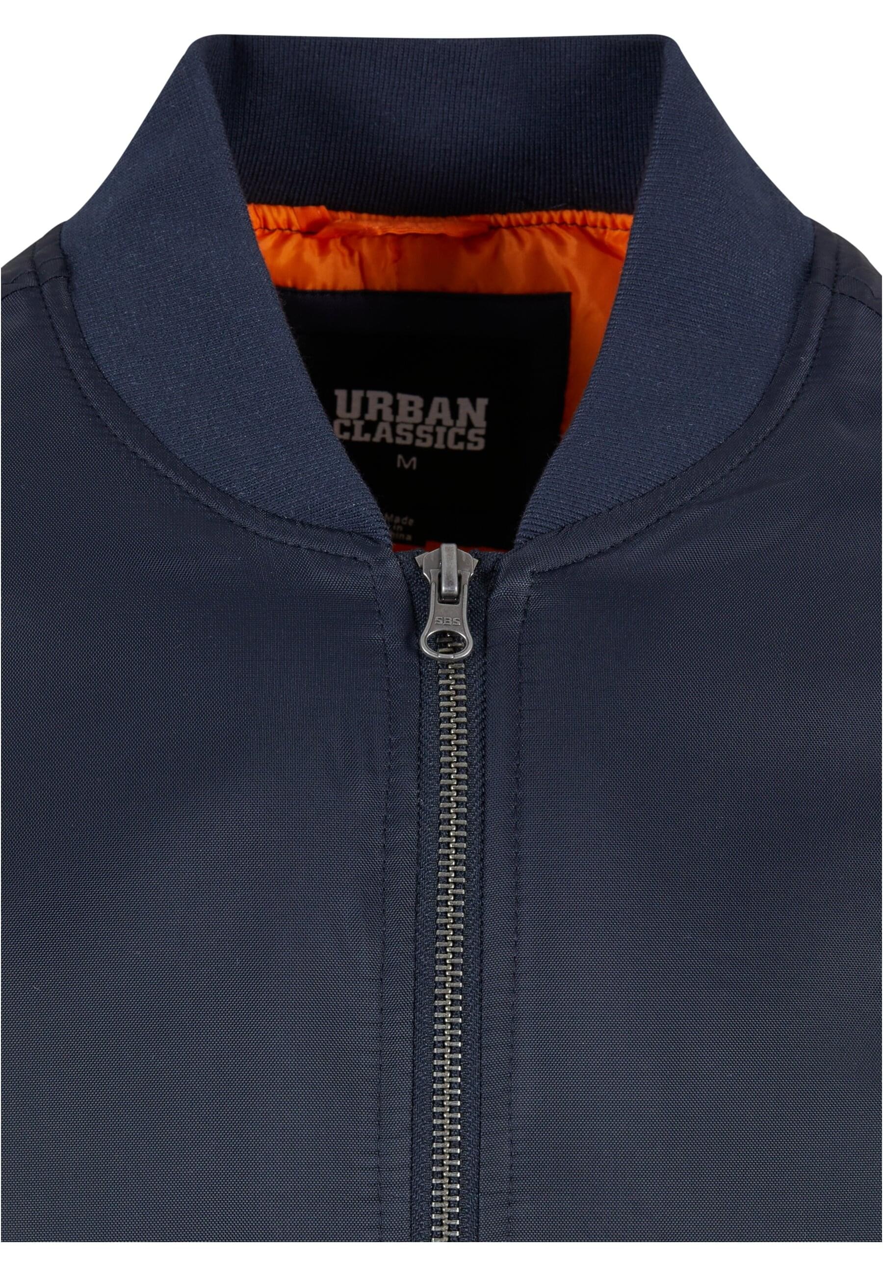 URBAN CLASSICS Anorak »Urban Classics Herren Basic Bomber Jacket«, (1 St.), ohne Kapuze