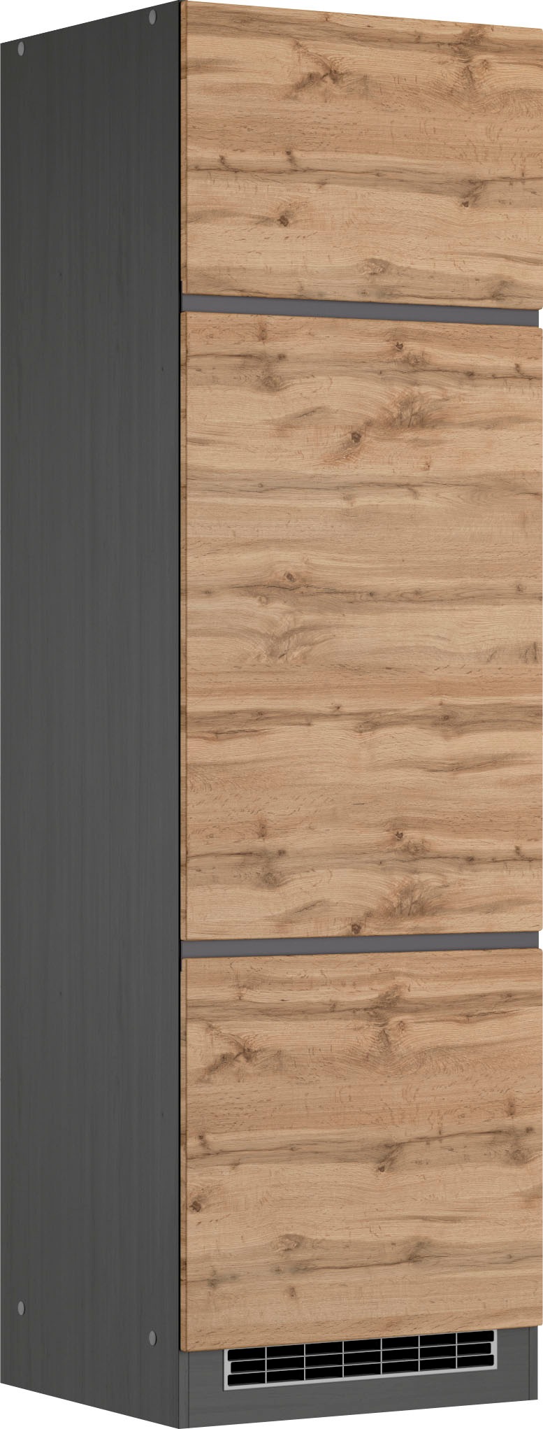 KOCHSTATION Kühlumbauschrank »KS-Riesa«, Breite 60 cm, MDF-Fronten
