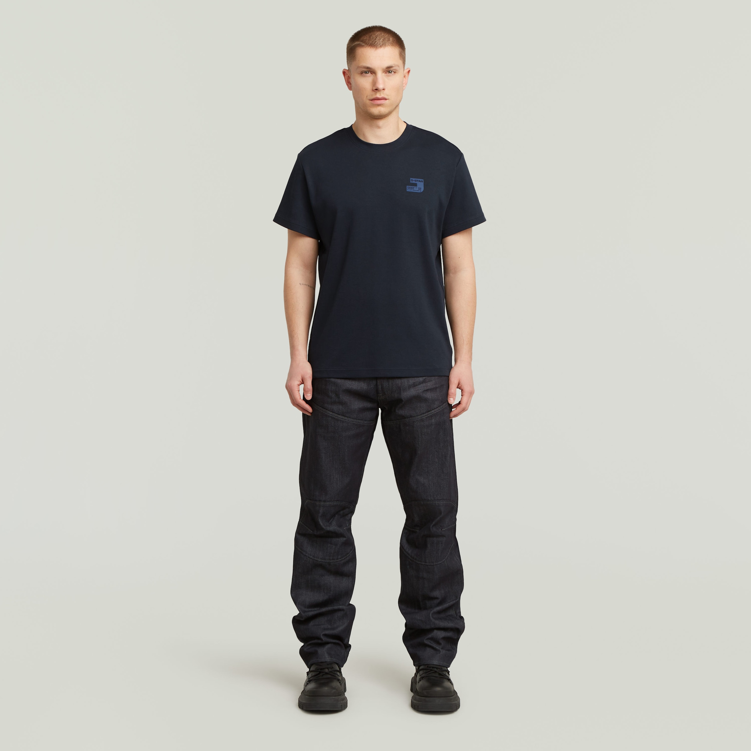 G-STAR T-Shirt »Chest Logo«, Rundhals, Regular Fit