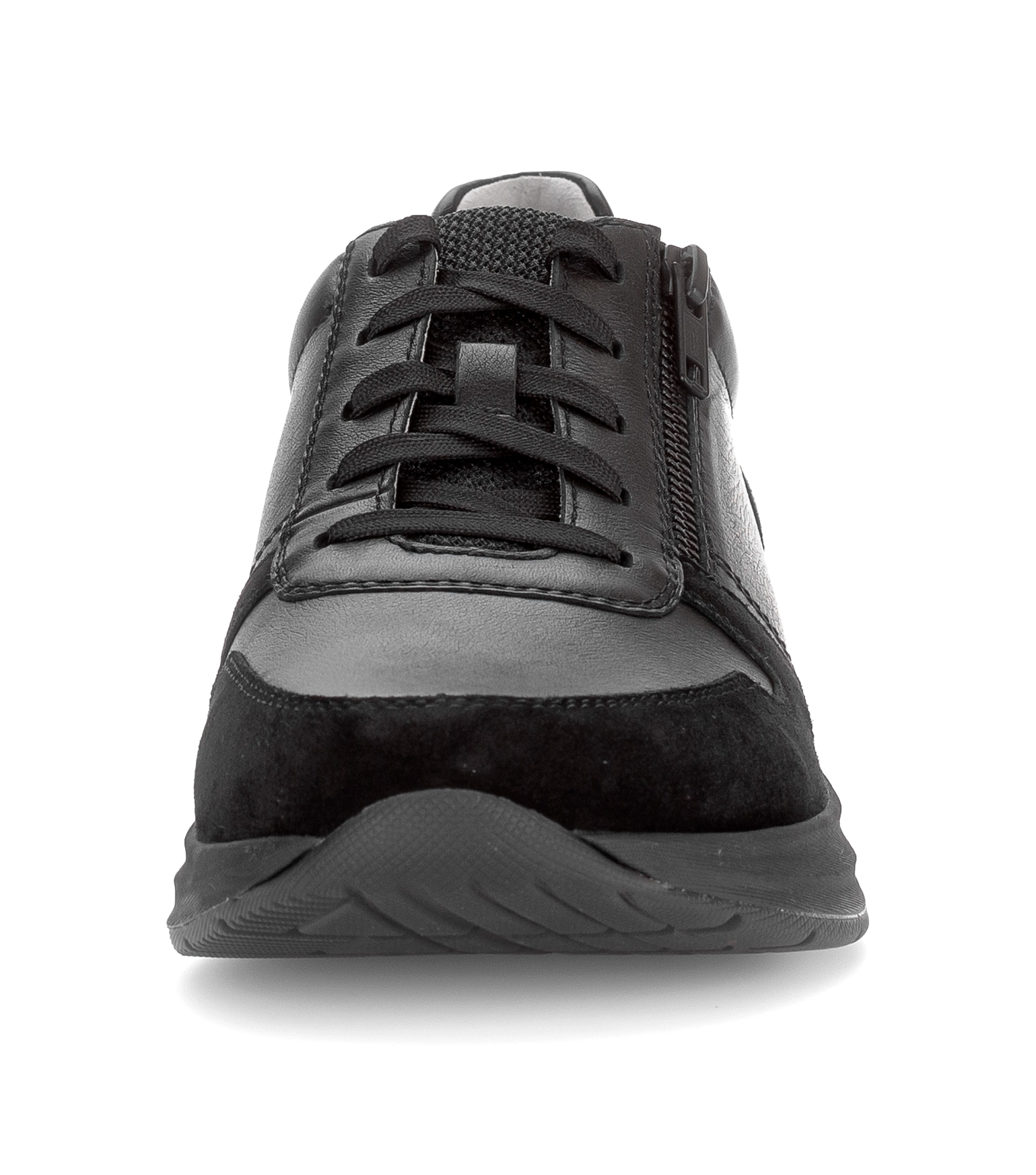 Gabor Rollingsoft Sneaker, Komfortschuh, Schnürschuh, Halbschuh im Materialmix, G-Weite