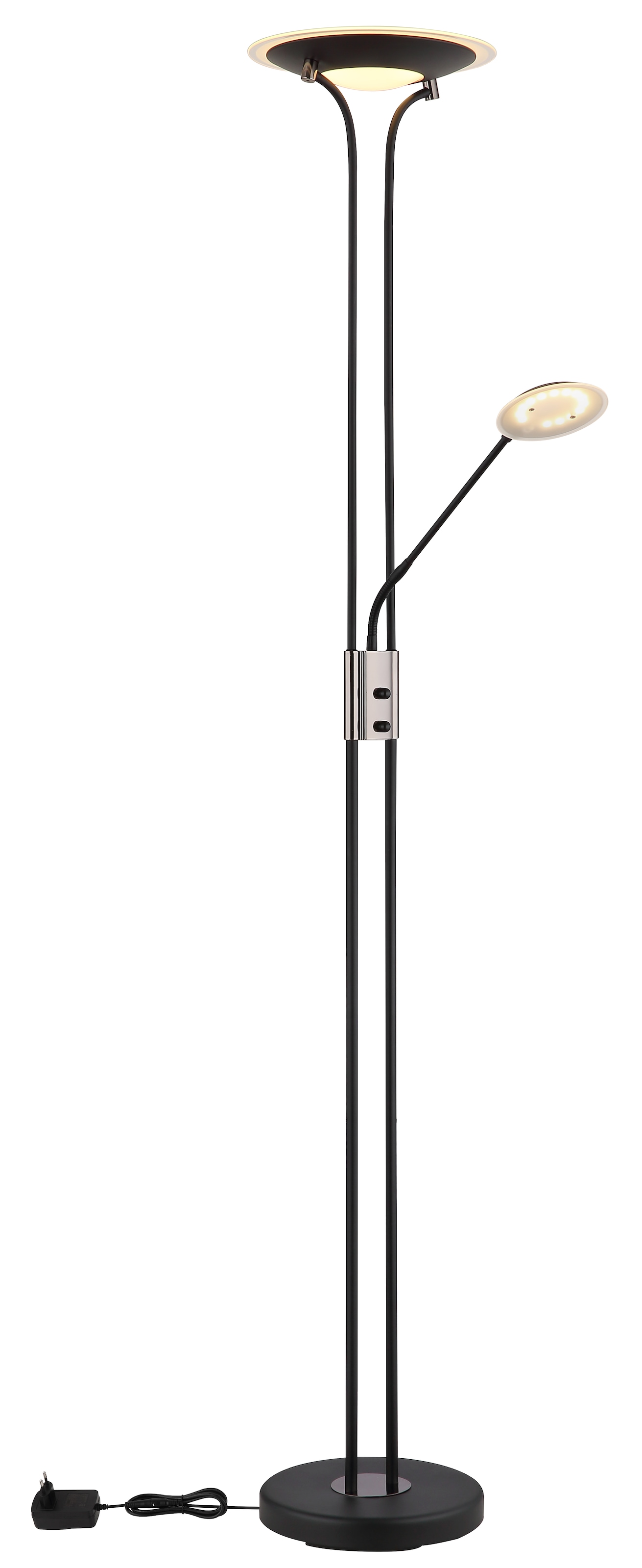GLOBO LIGHTING LED Stehlampe »TAMIKA«, Leuchtmittel LED-Modul | LED fest integriert, Stehleuchte/Wohnzimmer/Schlafzimmer/Flur