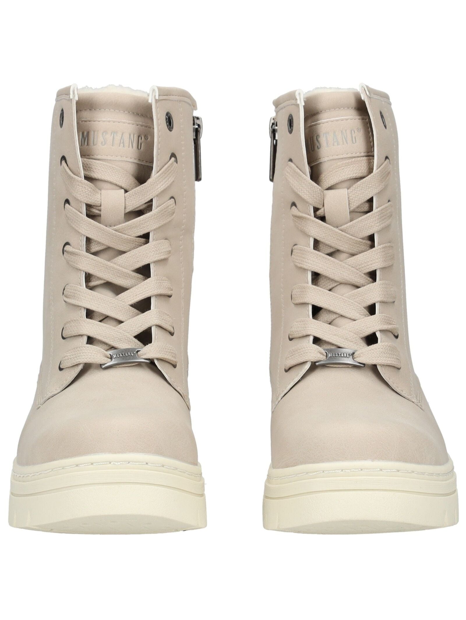 Mustang Shoes Schnürstiefelette »Mustang Shoes Stiefelette Lederimitat«